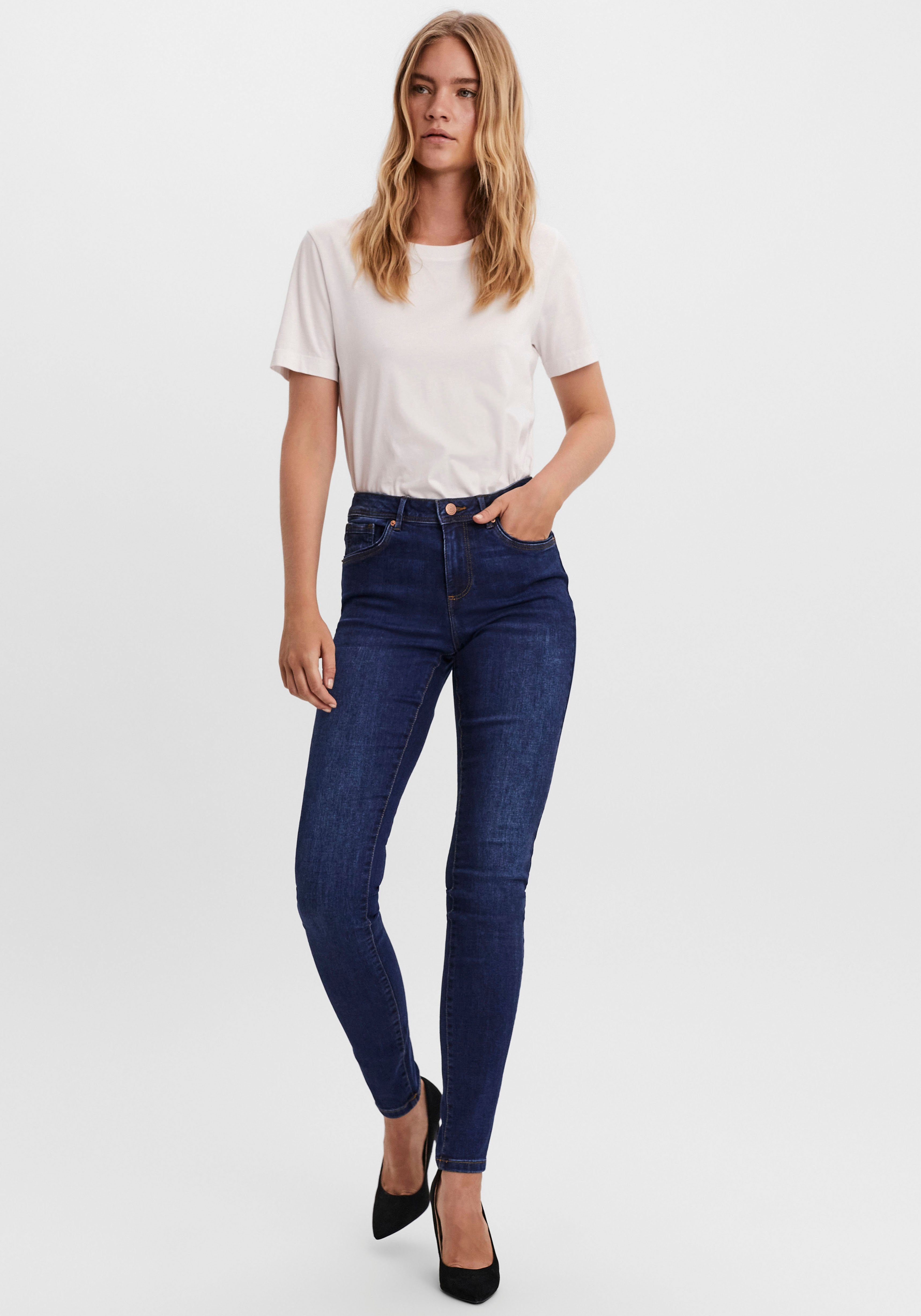 Skinny-fit-Jeans PIPING S Moda Vero VMTANYA MR