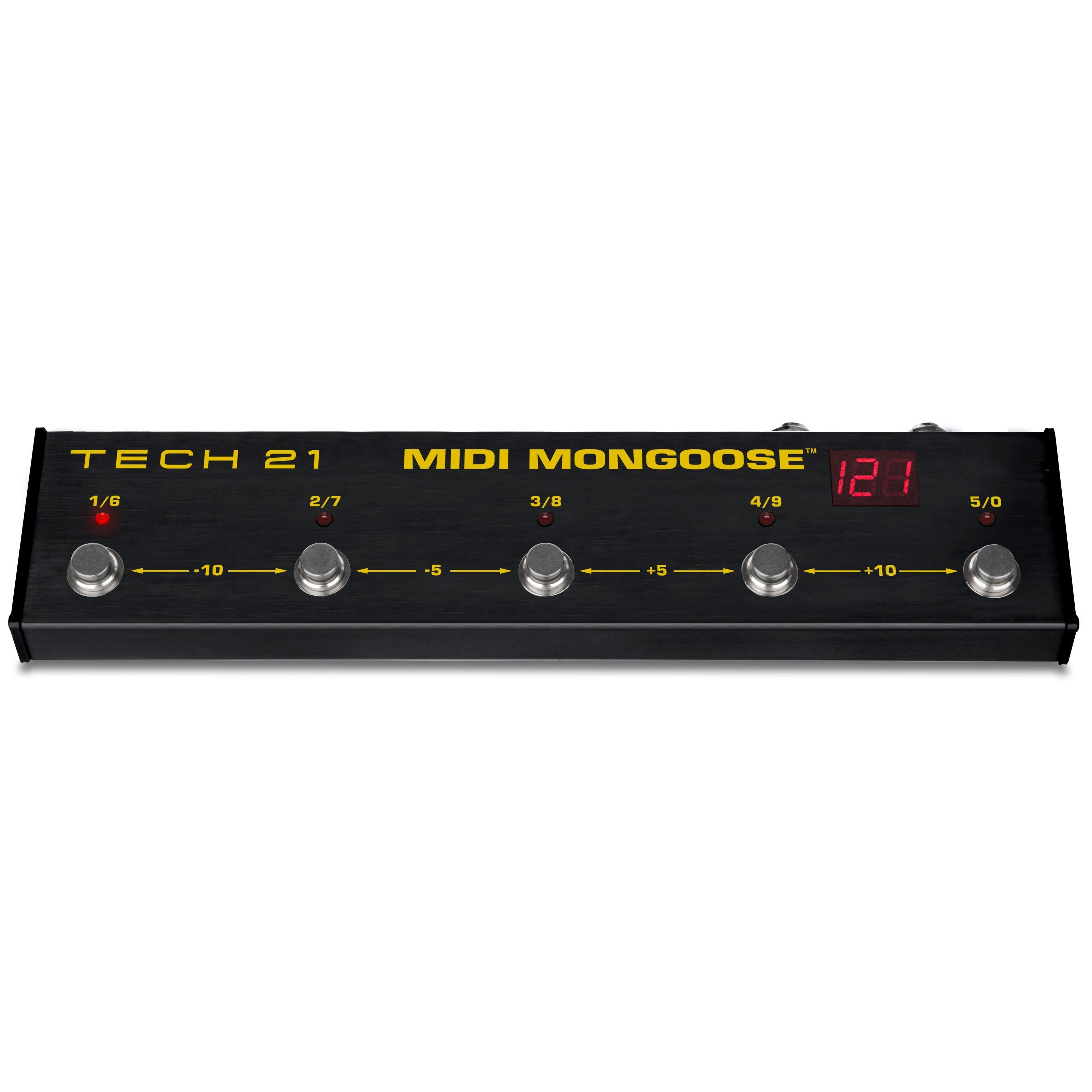 Fußschalter Mongoose Verstärker Gitarrenverstärker) MIDI für 21 (MIDI - Tech