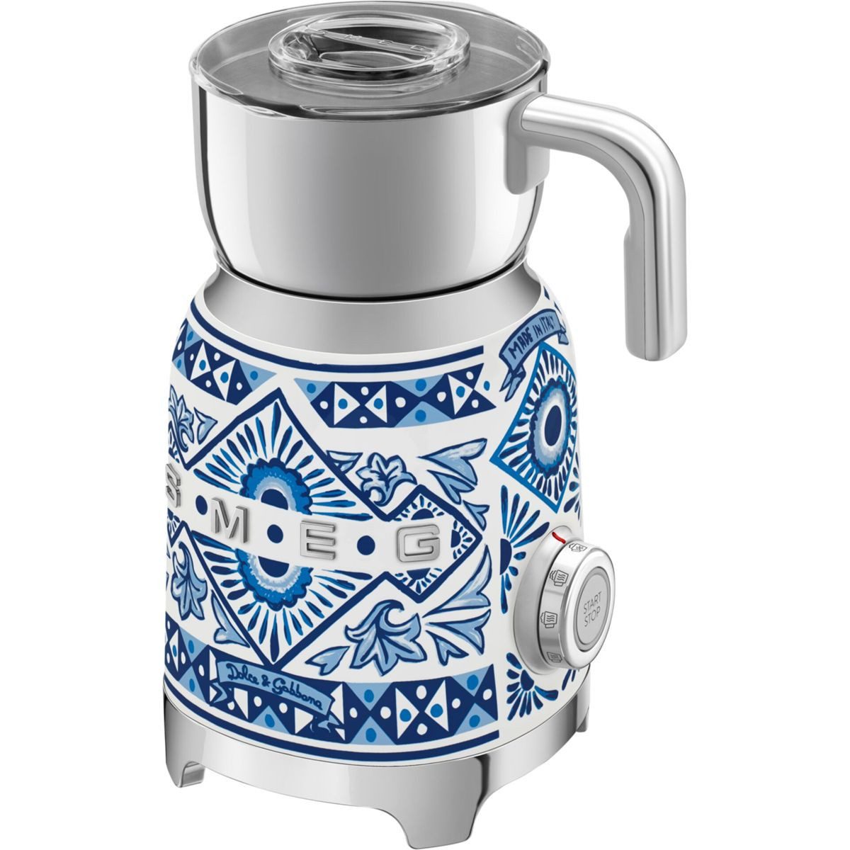Smeg Milchaufschäumer MFF01DGBEU Dolce&Gabbana Milchaufschäum. Blu