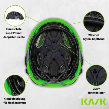 Kask Schutzhelm Superplasma PL Hi Viz - Arbeitsschutzhelm - Gr. 52 - 61cm einstellbar