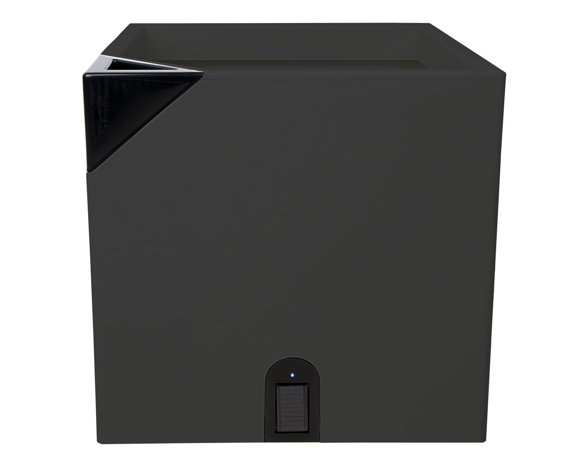 ONDIS24 Blumentopf Aqualight Smarter Pflanzkübel mit LED Wasseranzeige, integriertes Bewässerungssystem