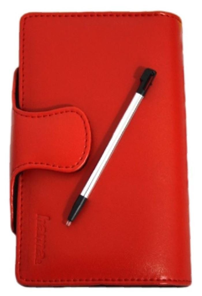 Hama Leder-Tasche Rot für Nintendo DSi Video-Kabel, HDMI, (150 cm), 3D HD-TV Full-HD TV 1080p PC