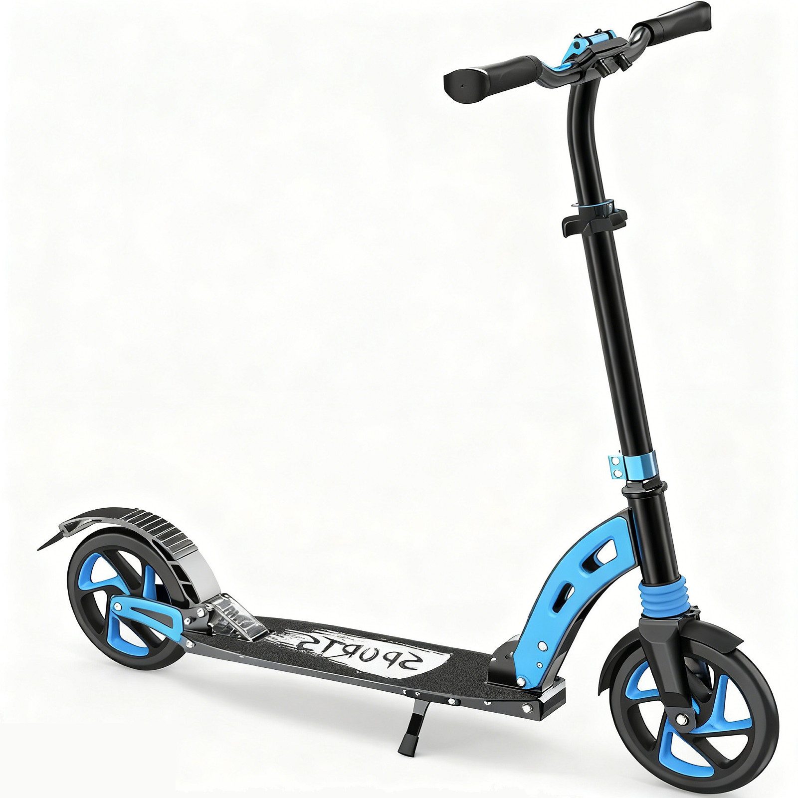 Scooter Roller, Aluminiumroller für Erwachsene, höhenverstellbar und klappbar