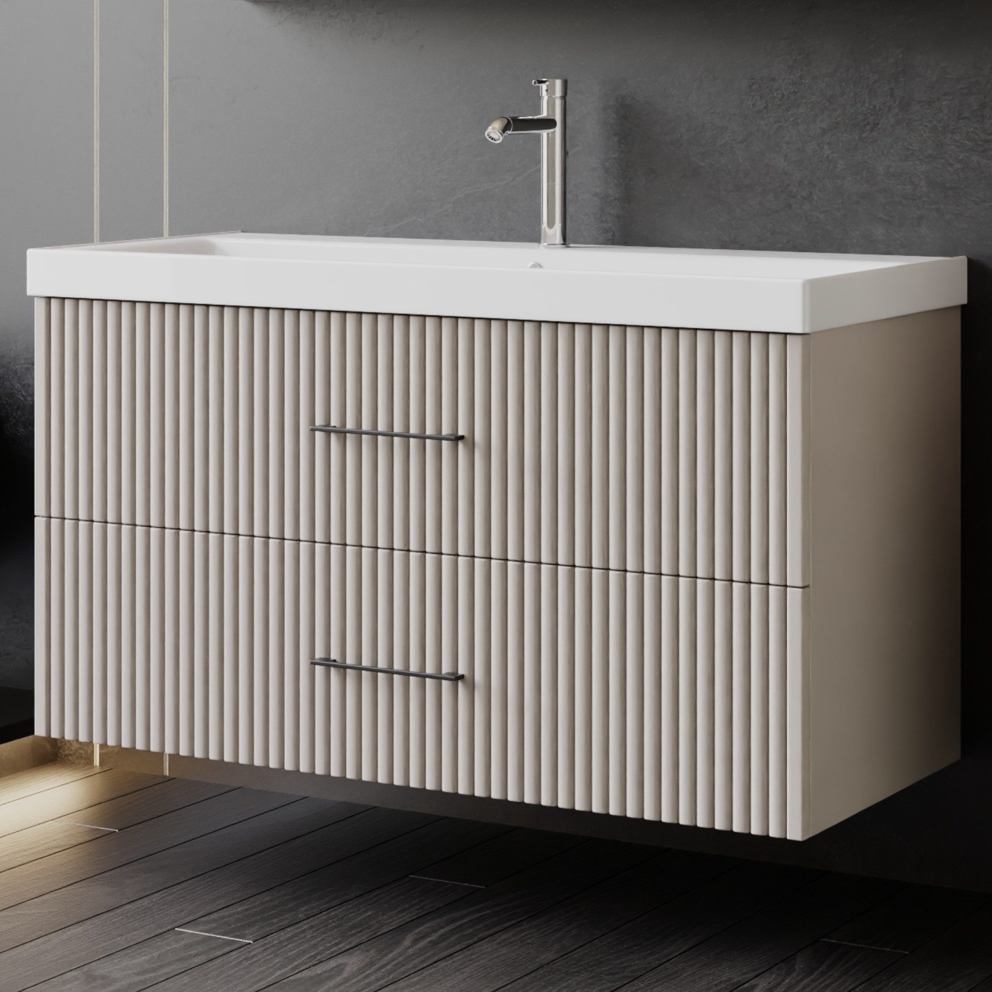 Karen Waschtisch-Set Waschtisch mit Unterschrank Liana, (2-St., Der Lieferu günstig online kaufen