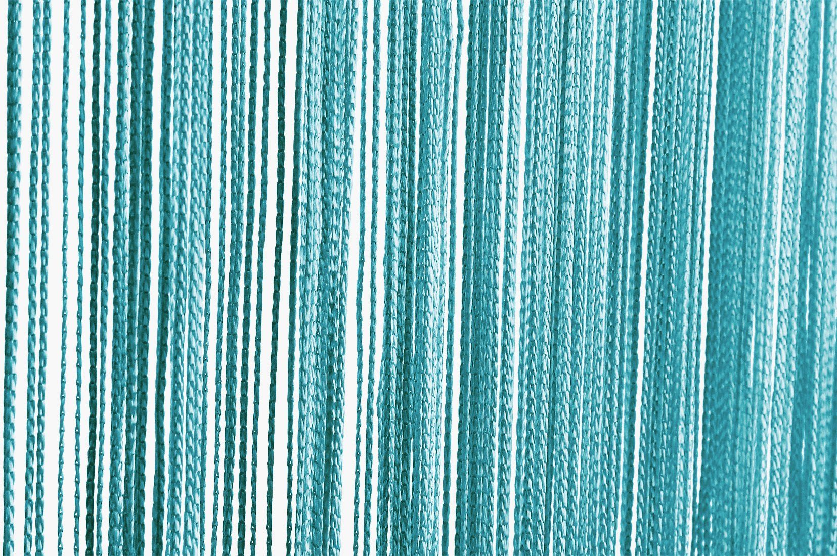 Fadenvorhang Fadenvorhang Türvorhang 90x250 cm oder 140x250 cm einfarbig Fadengardi, Haus und Deko, Stangendurchzug (1 St), Lichtschutz, Polyester