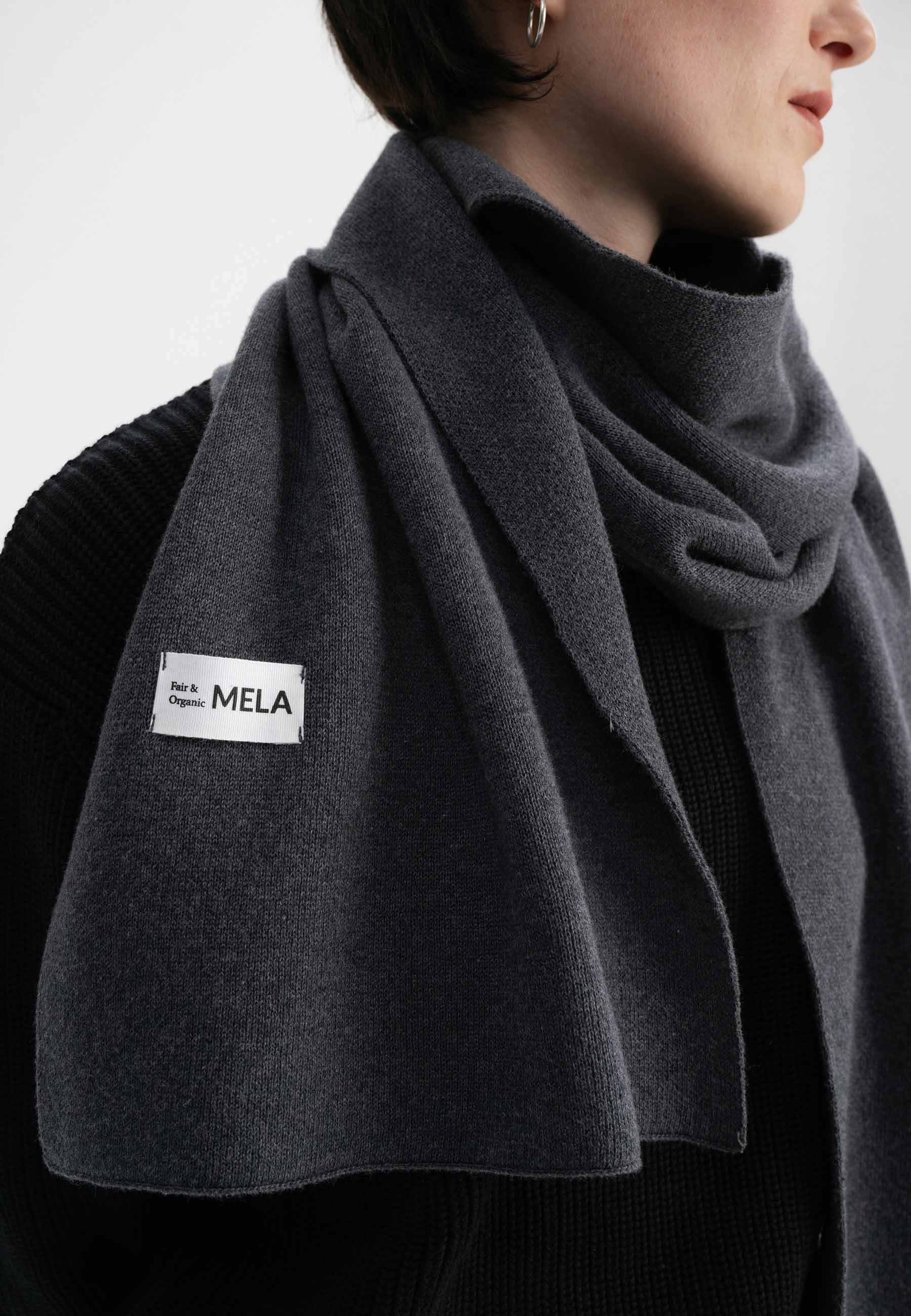 MELA Schal Jacquard Strick Schal Style ASMEE, clean