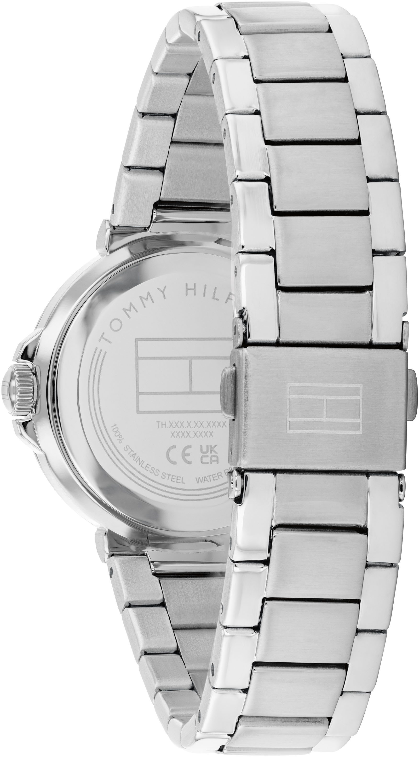 Tommy Hilfiger Quarzuhr LORI 1782777, Armbanduhr, Damenuhr, Edelstahlarmband, analog