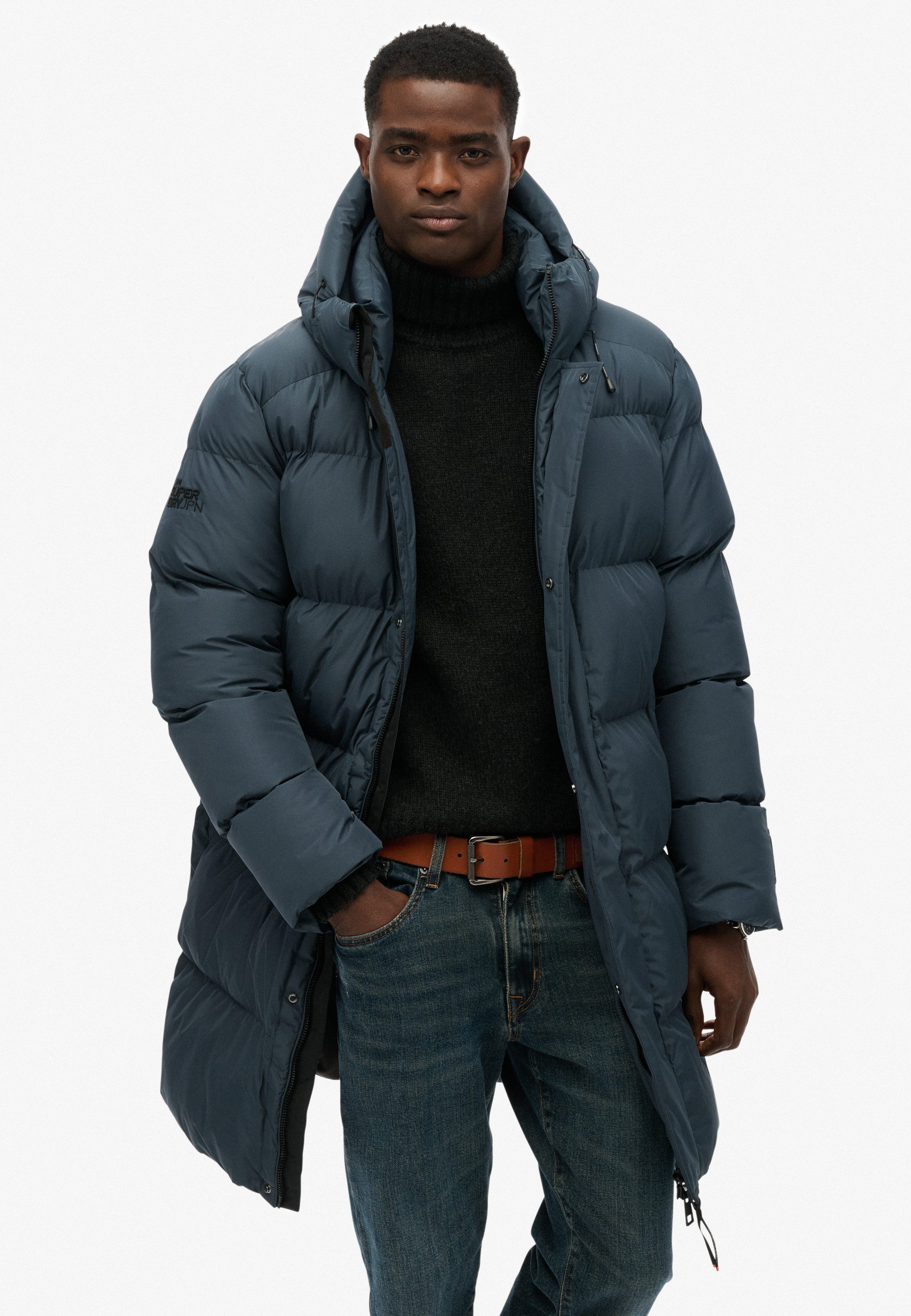 Superdry Steppjacke HOODED SPORTS PUFFER MID günstig online kaufen