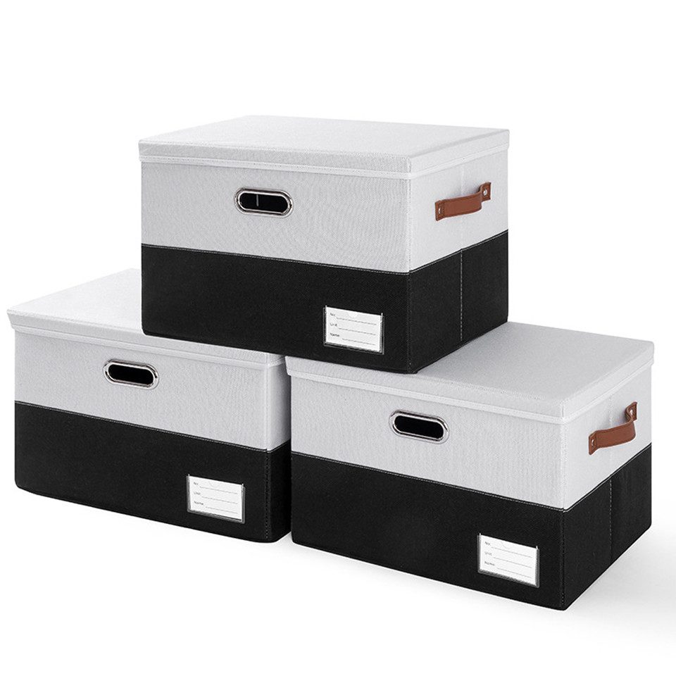 Coonoor Aufbewahrungsbox Aufbewahrungsbox mit Deckel, Kleiderschrank günstig online kaufen