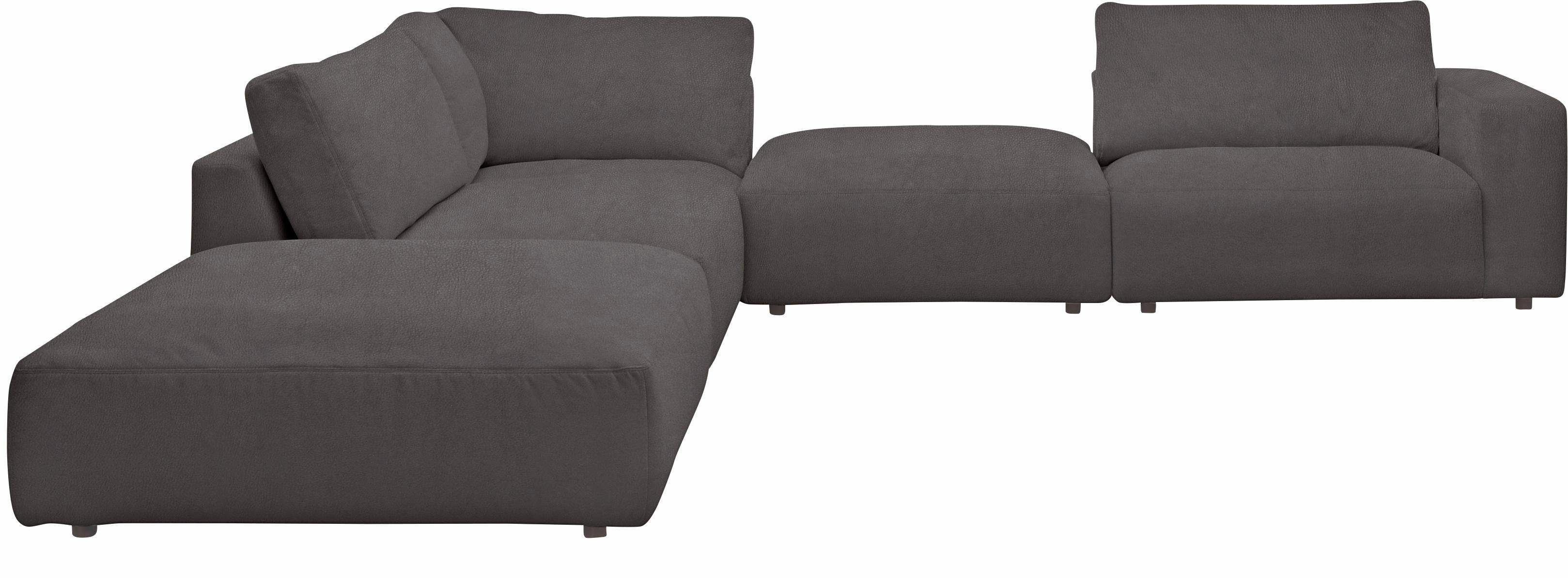 Musterring Ecksofa LUCIA L-Form, in vielen Qualitäten und 4 verschieden Nähten