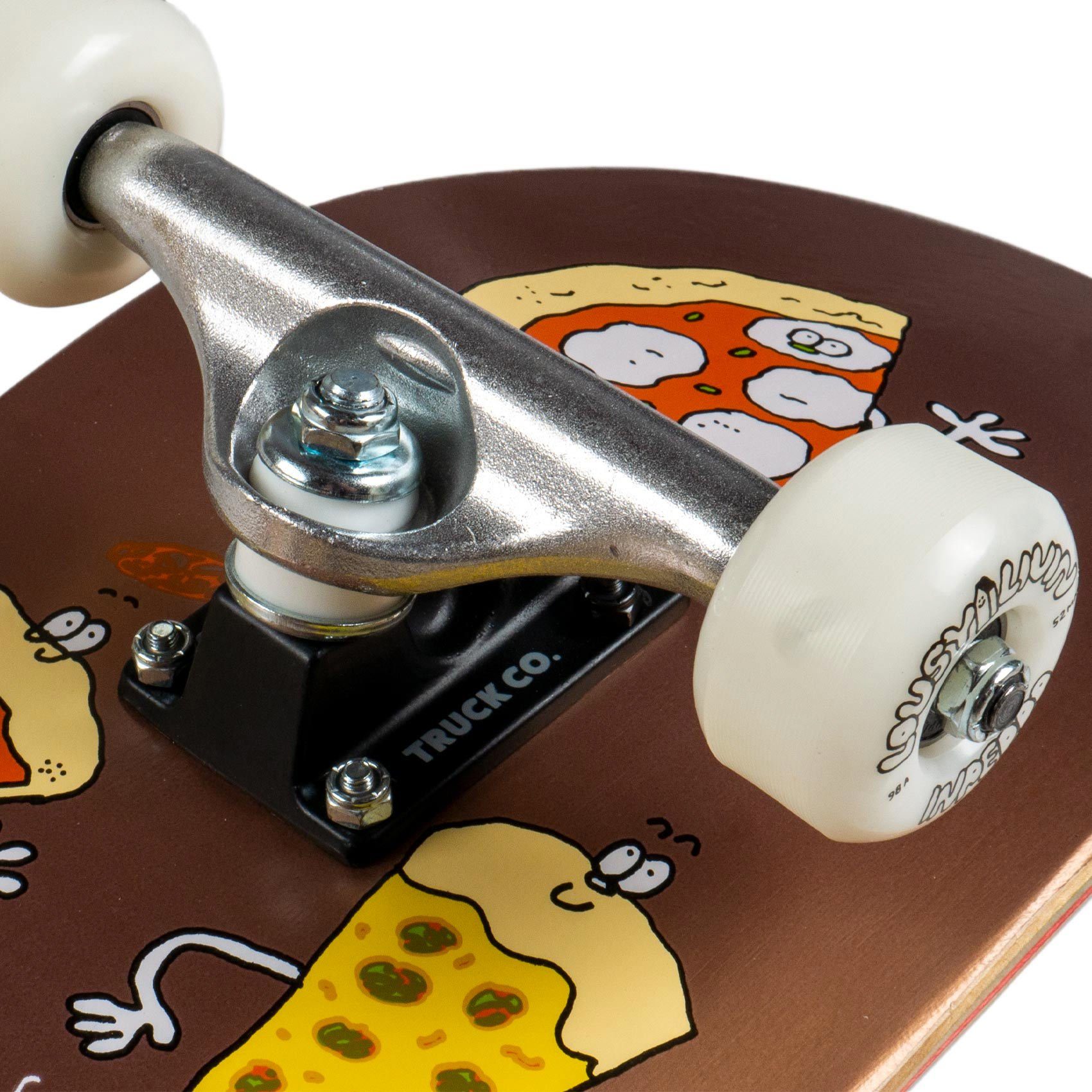 Inpeddo Skateboard x multi Pizza 7.75' Livin Lousy 