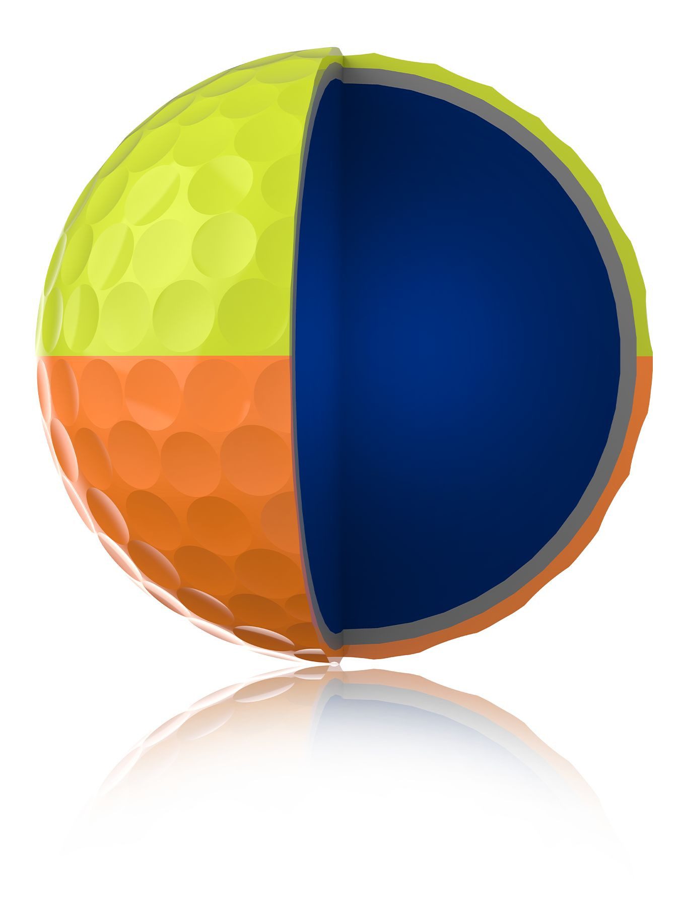 Srixon Golfball Srixon Q-Star Tour Divide Golfbälle (12er) – 3-Piece Urethan & Spin