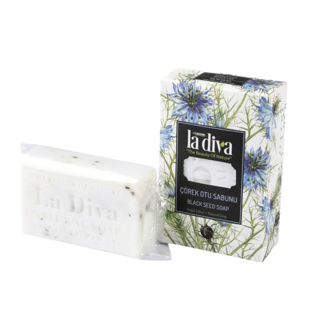 Handseife Schwarzkümmelöl Seife 100 g Duftseife, 1-tlg., zur Reinigung und Pflege von empfindlicher und gereizter Haut