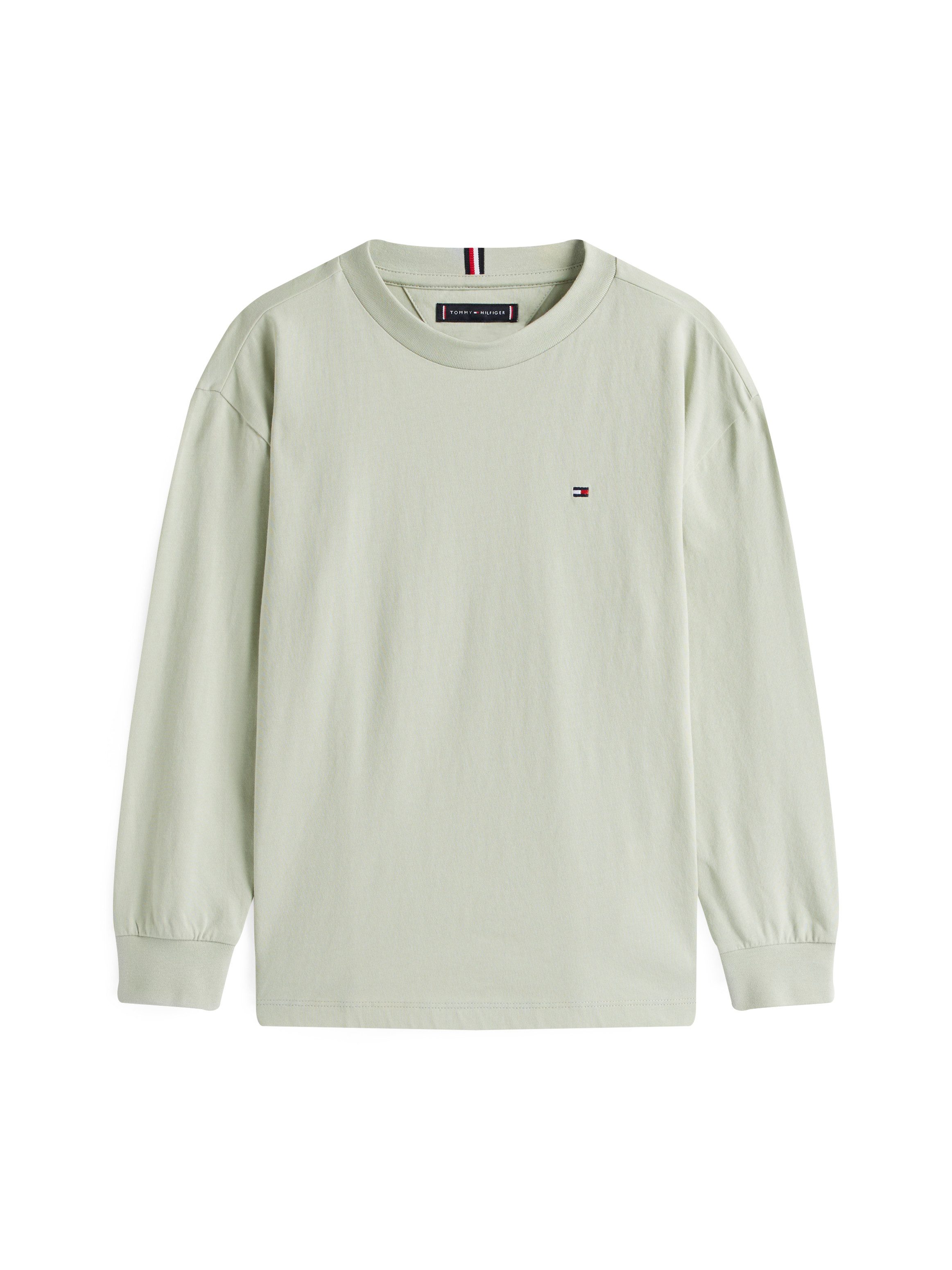 Tommy Hilfiger Langarmshirt ESSENTIAL T-SHIRT LS für Kinder bis 16 Jahre, Markenlogo
