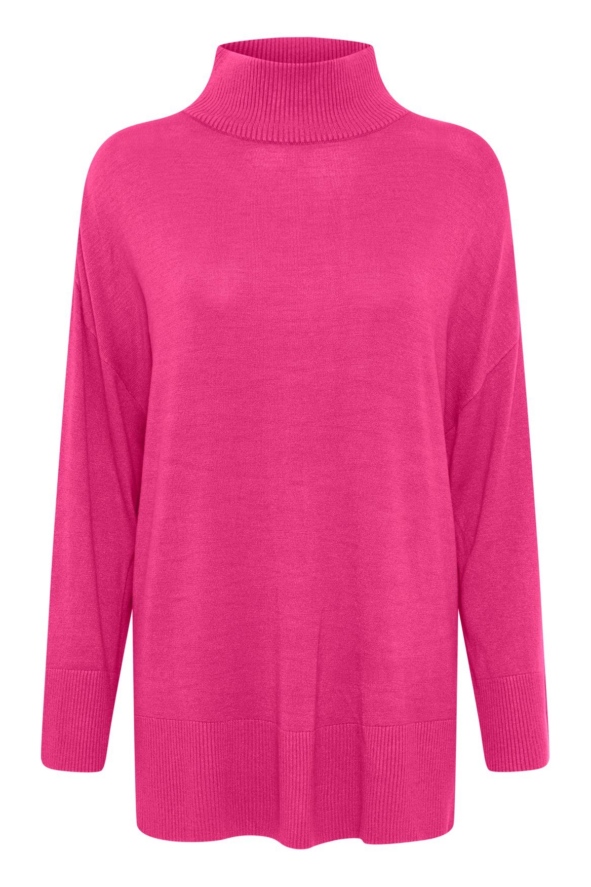 Langarm Feinstrick BYMMPIMBA1 Strickpullover b.young in Pullover Shirt 6263 Pink