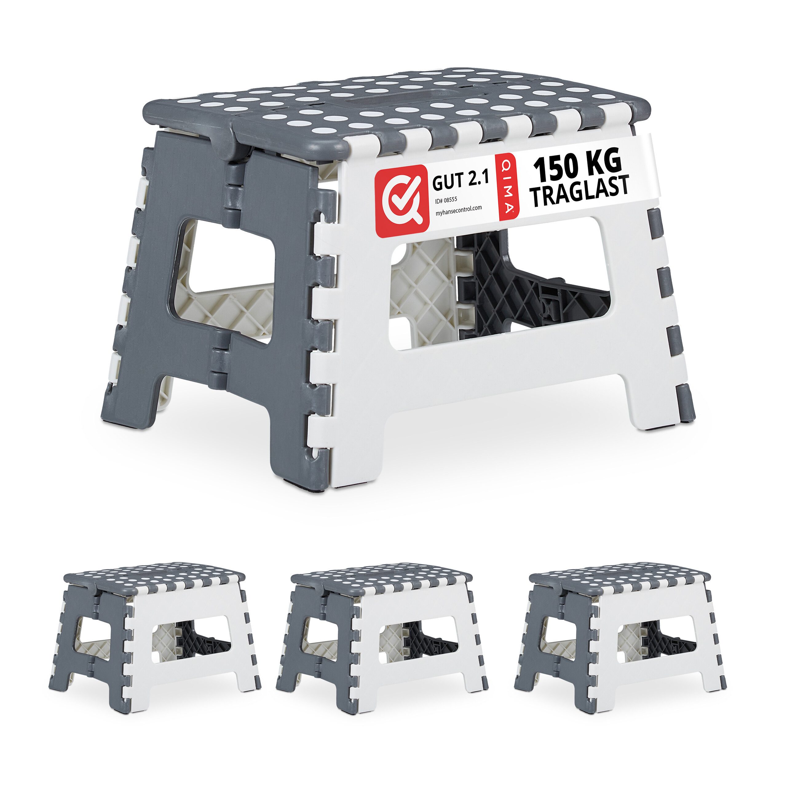 Sitzhocker Klapphocker faltbar M 4er Set