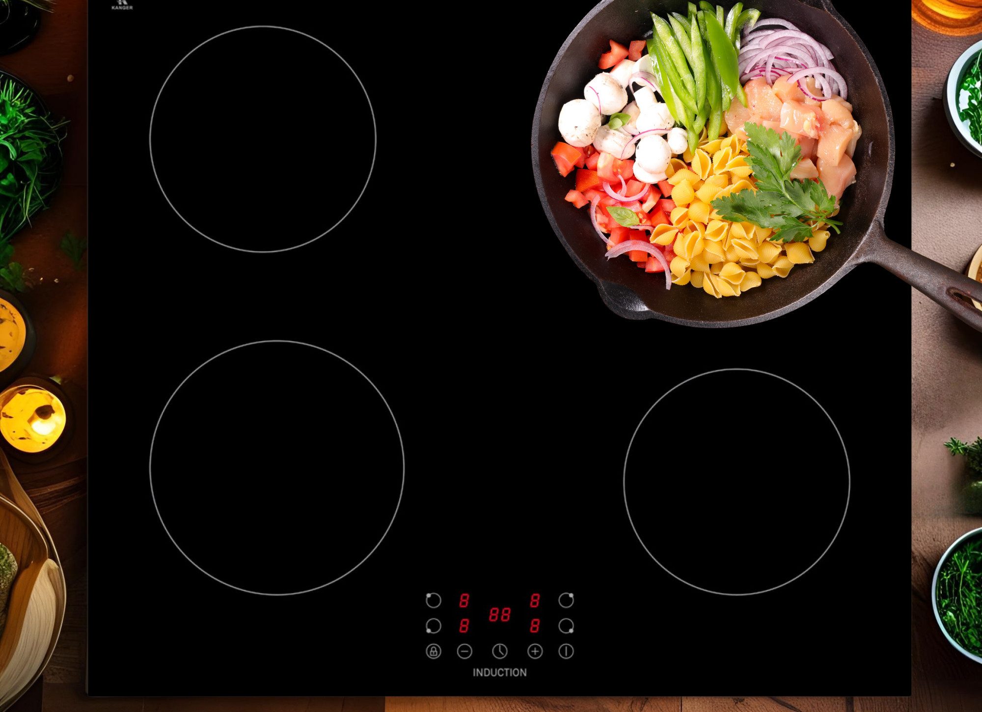 PKM Induktions-Kochfeld