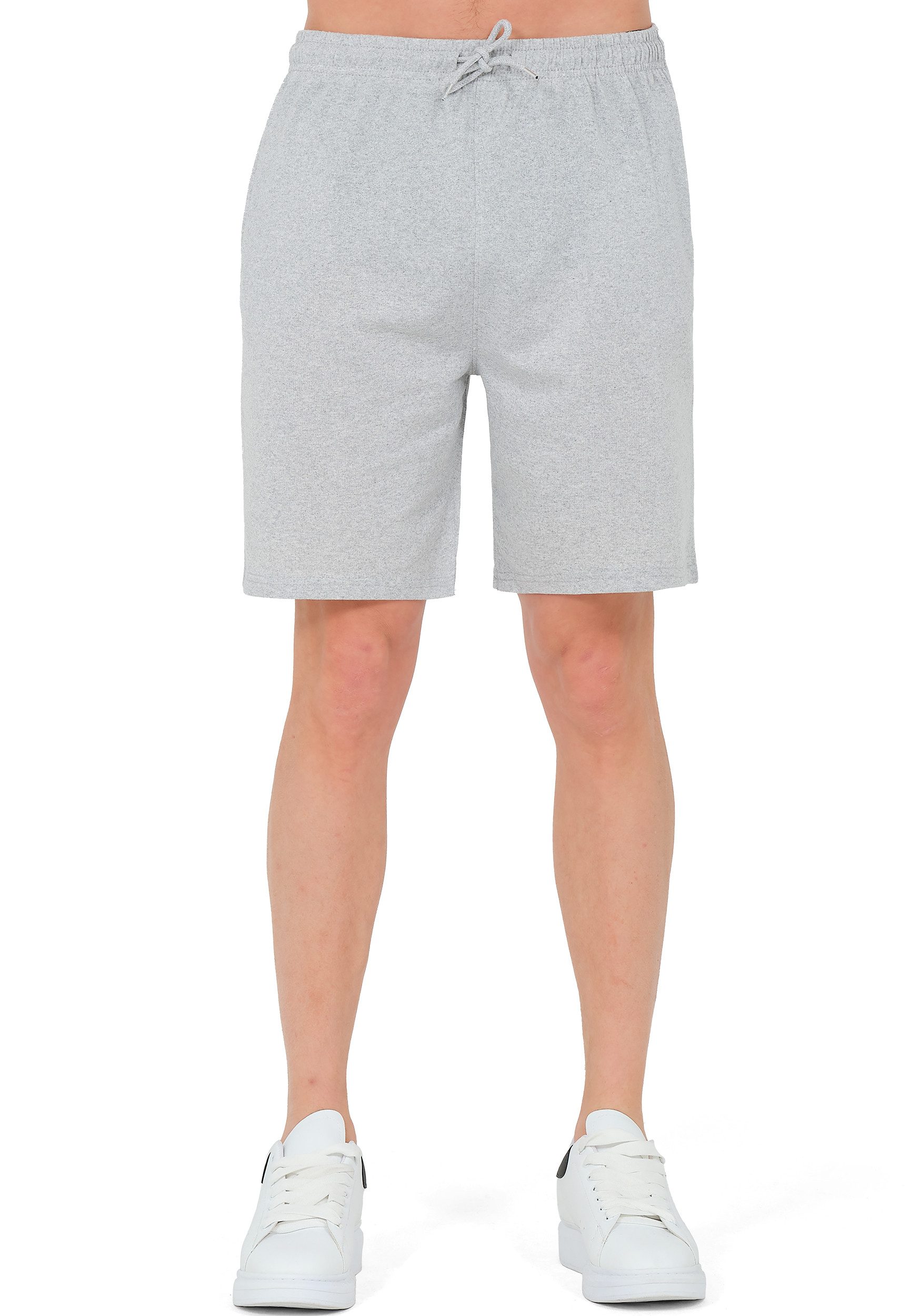 S&S Sweatshorts Kurze Hosen Herren Männer Sommer Baumwolle Lauf Bermuda Shorts Hose Baumwollmischung, Atmungsaktiv, Freizeit, Sport, Fitness