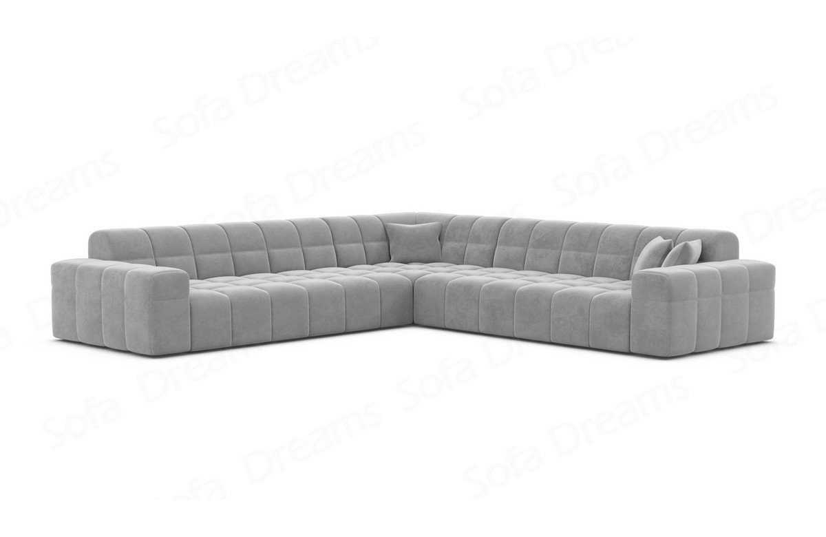 Sofa Dreams Ecksofa Polsterstoff Ecksofa Samt günstig online kaufen