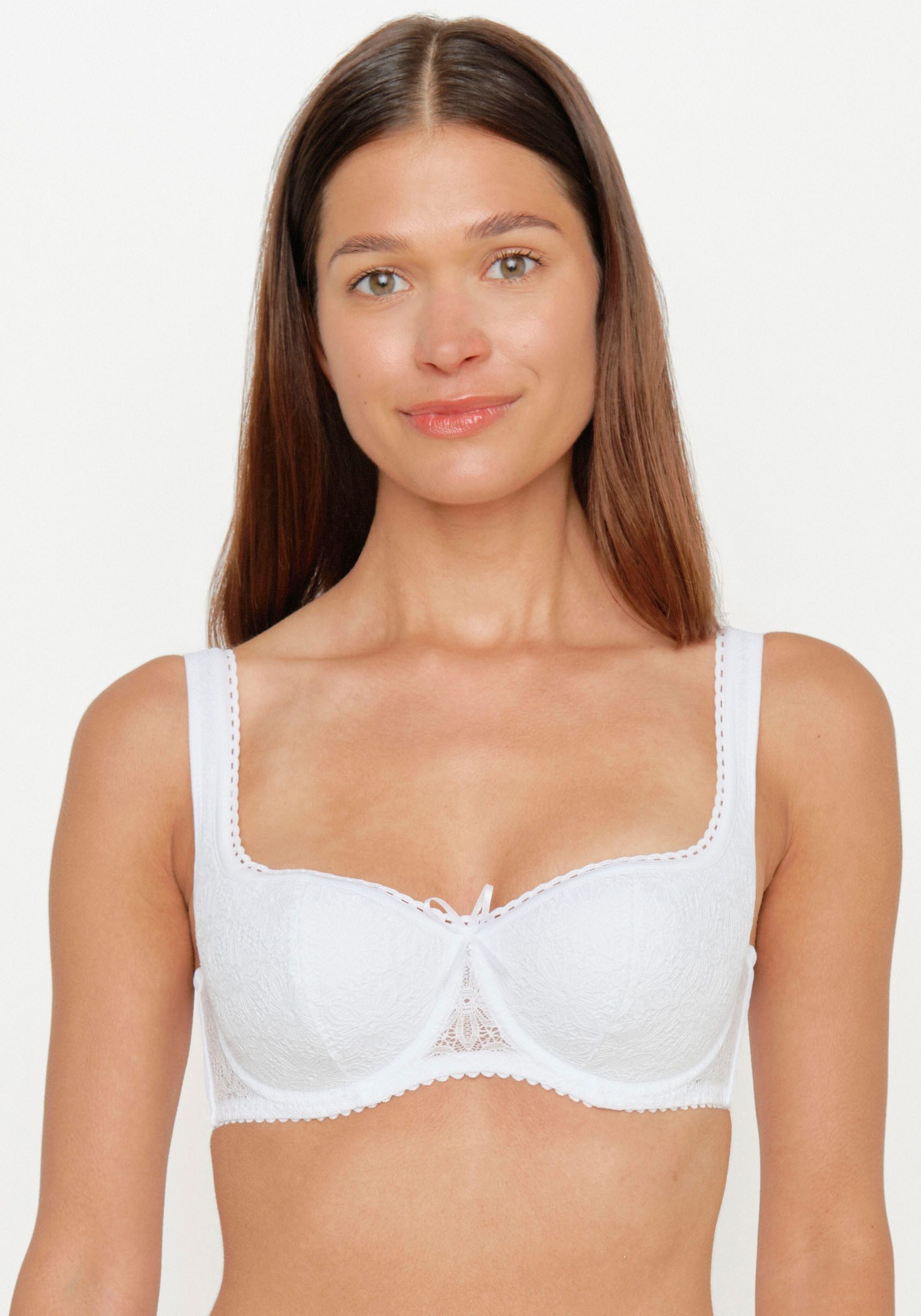 Susa Dirndl-BH Wiesn Zauber Soft-Cups, Spitze, mit Bügel, Stäbchen in der Seitennaht