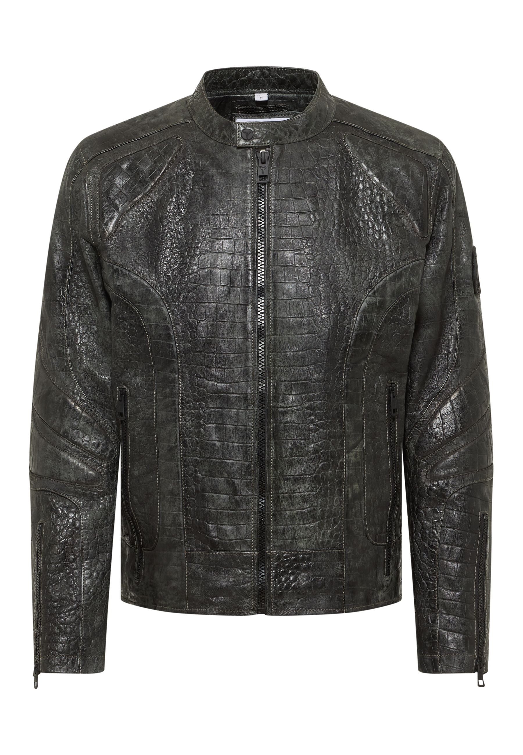 CARLO COLUCCI Lederjacke Faggiano
