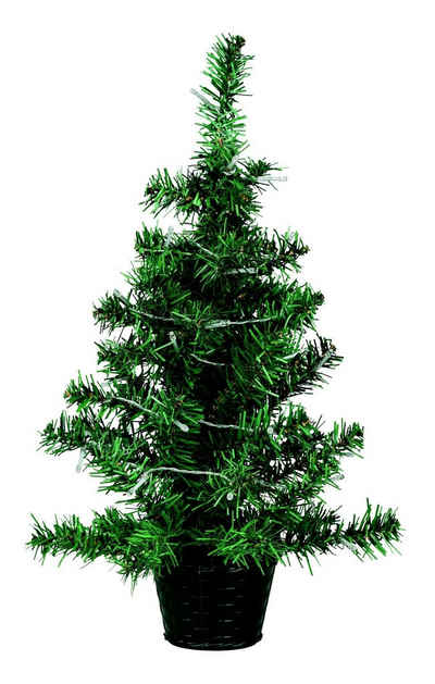 Idena Künstlicher Weihnachtsbaum LED-Dekobaum / Weihnachtsbaum / Höhe: ca. 55cm / mit35 warmweissen LED
