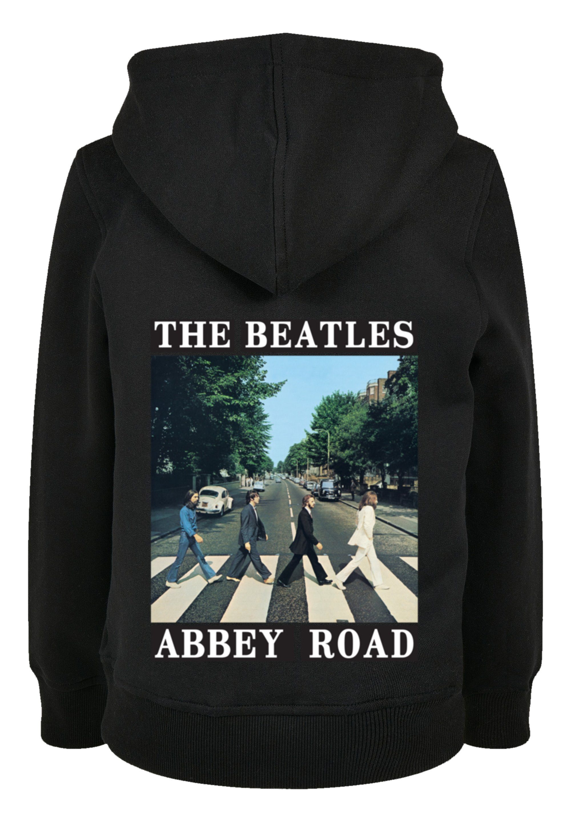 F4NT4STIC Kapuzenpullover schwarz The Abbey Print Road Beatles