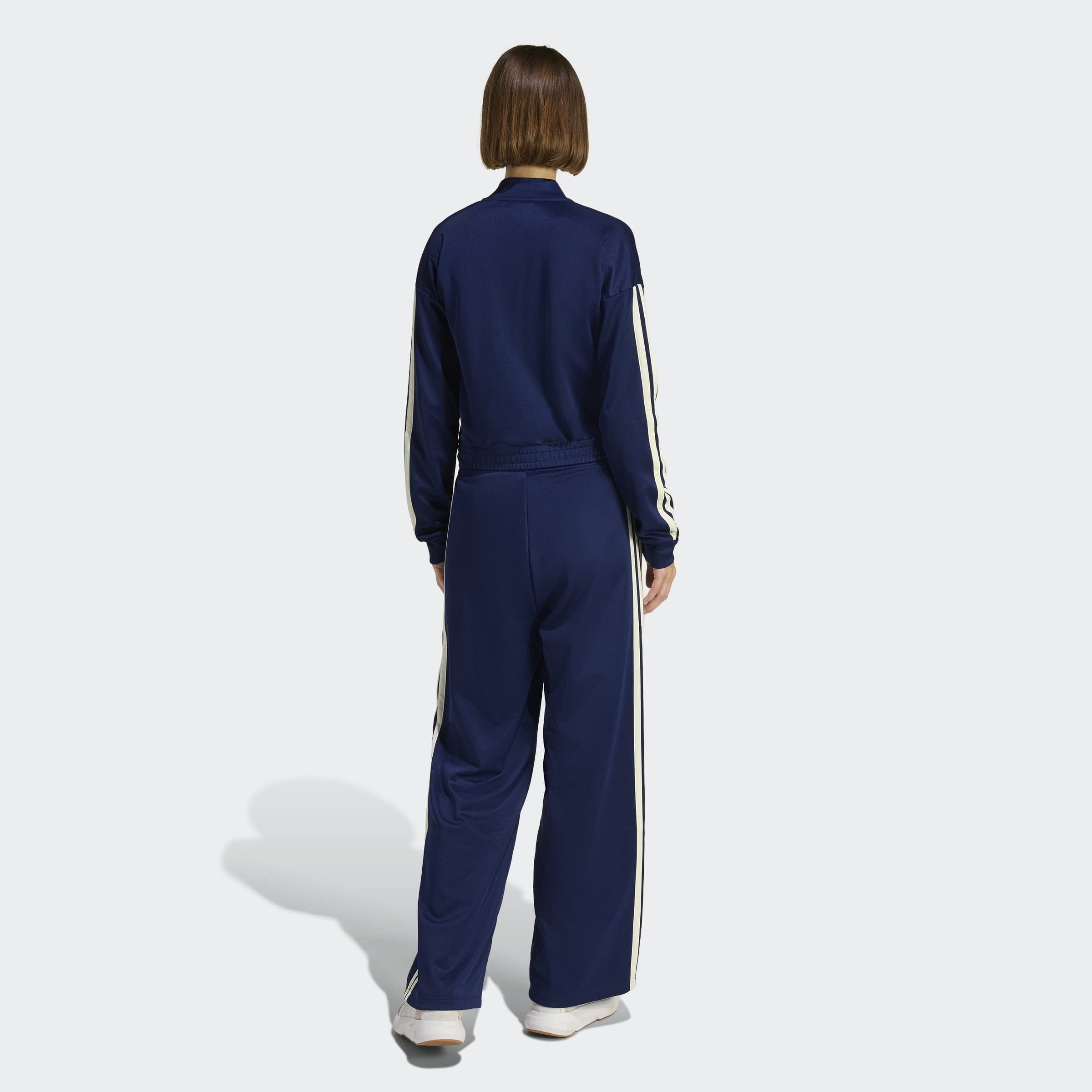 adidas Sportswear Trainingsanzug TEAMSPORT (2-tlg), Jacke schmal geschnitten; Hose regulär geschnitten, hoher Bund