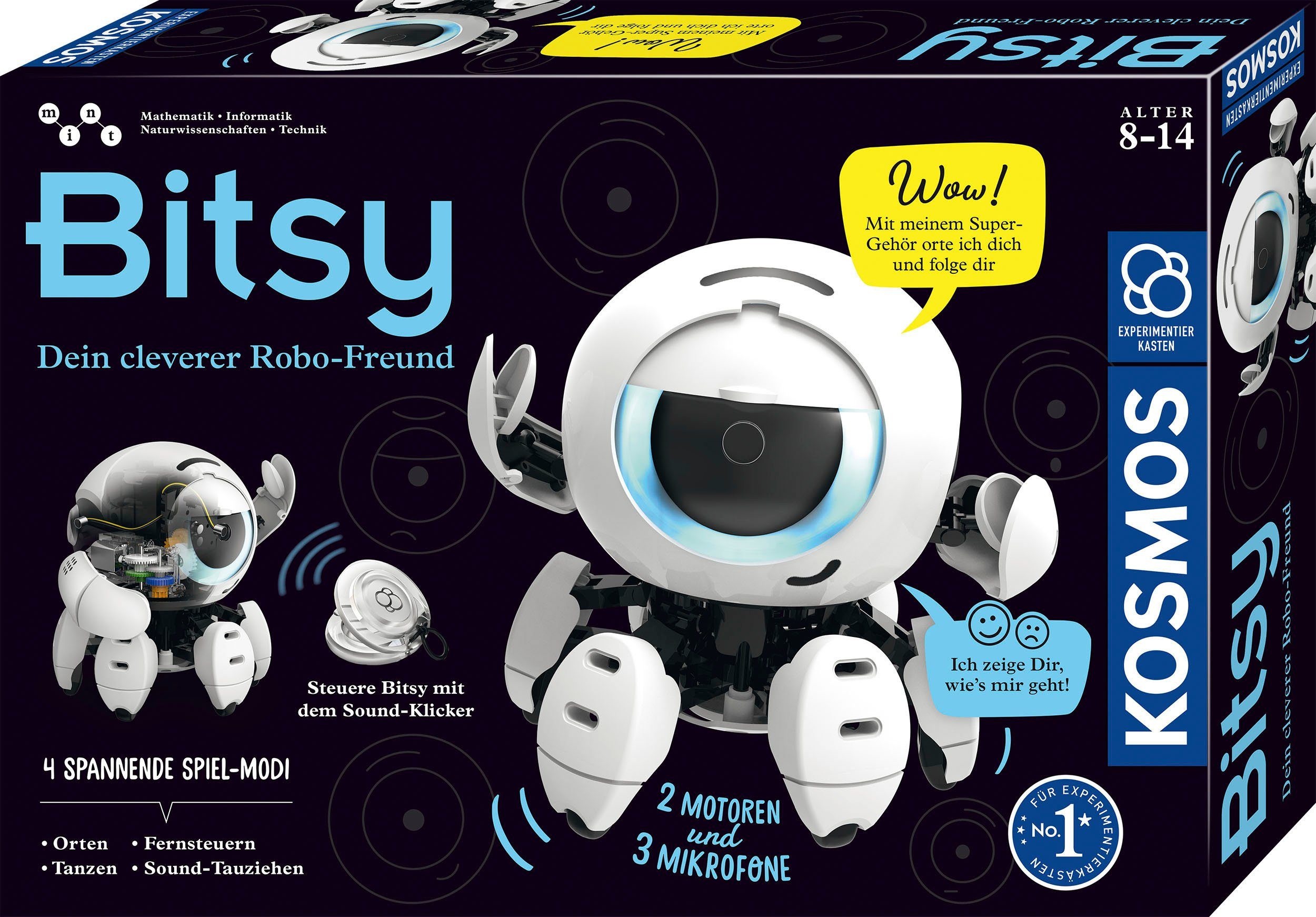 Experimentierkasten Bitsy - Dein cleverer Robo-Freund