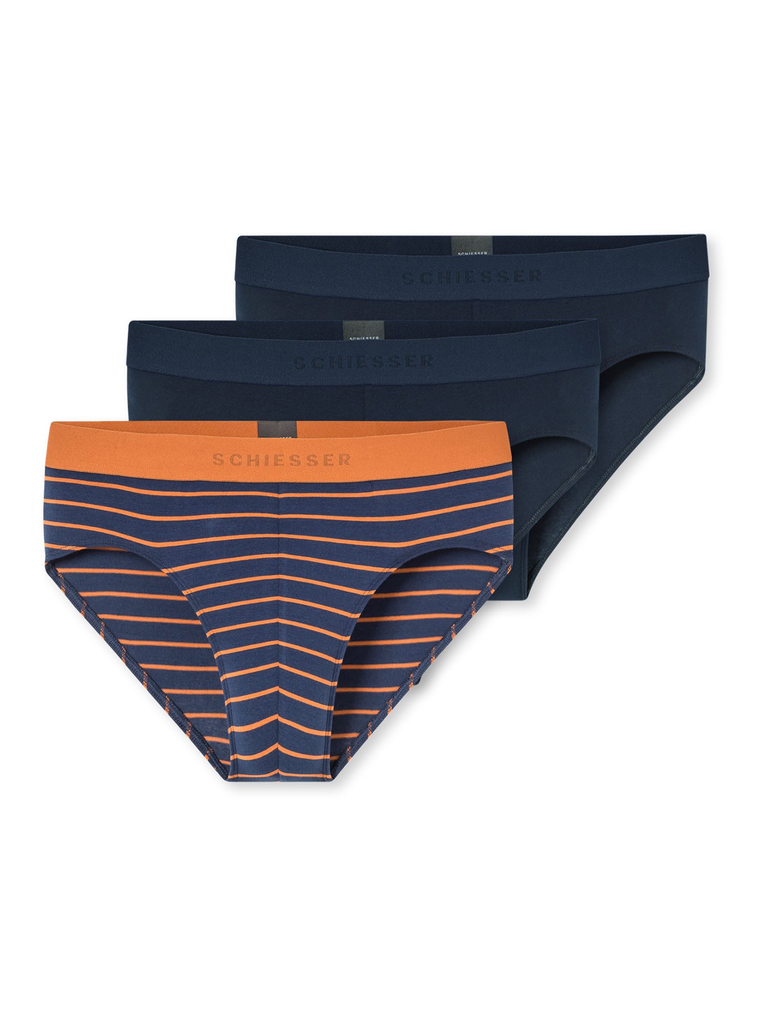 Schiesser Rioslip 955 Multi (3-St) Rio Slip, Mittelhoher Slip, Rioslip