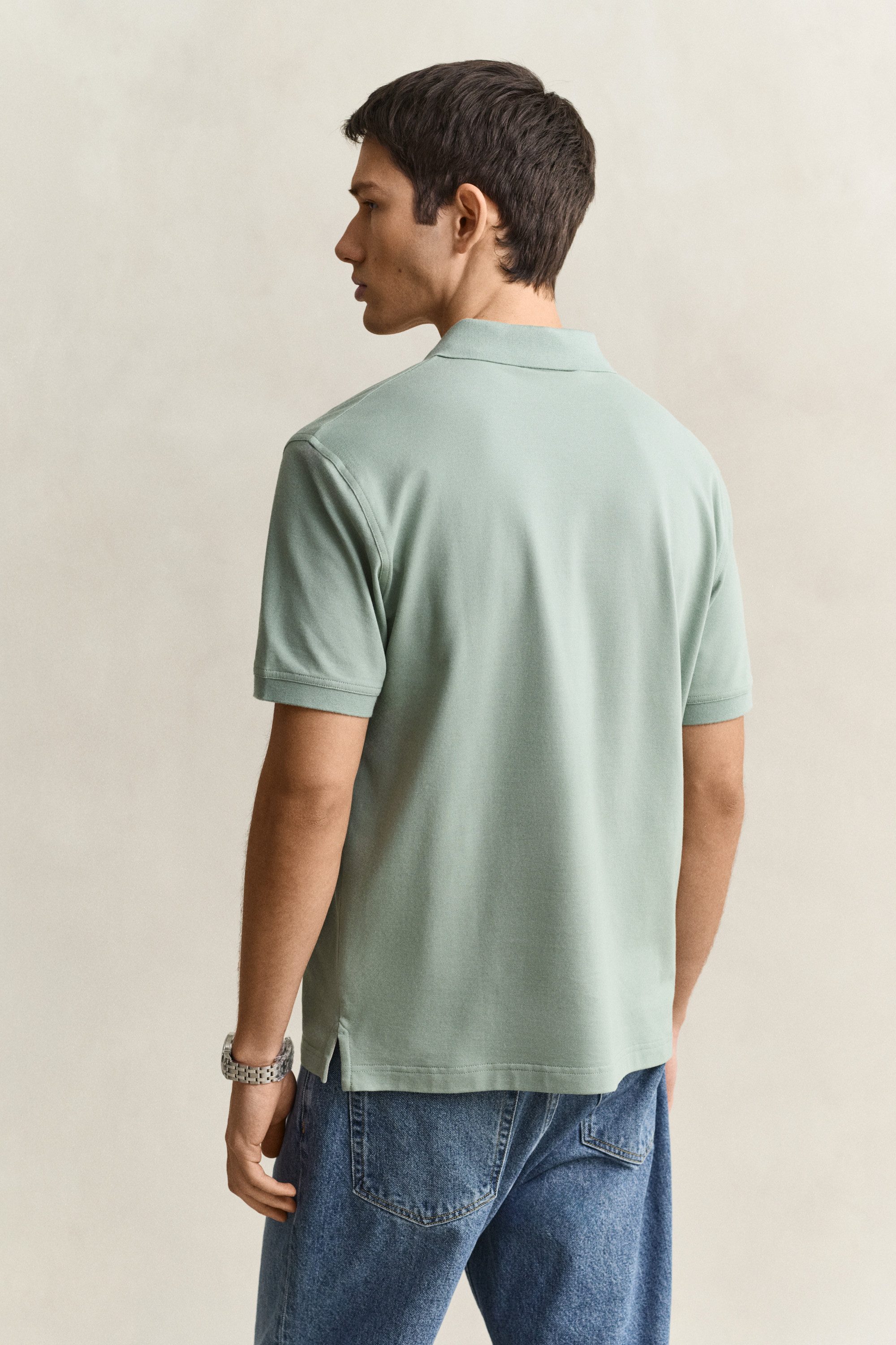 Gant Poloshirt REG CONTRAST PIQUE SS POLO mit kontrastfarbenen Einsätzen