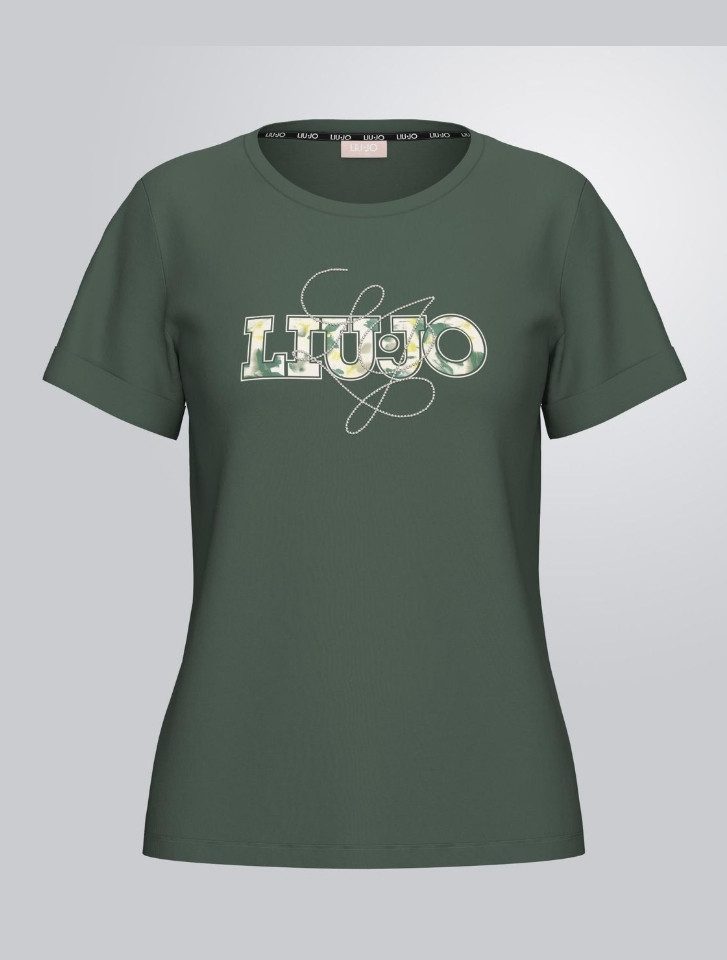 Liu Jo Kurzarmshirt ECS T-SHIRT MODA - Kurzarmshirt Damen - Print T-Shirt