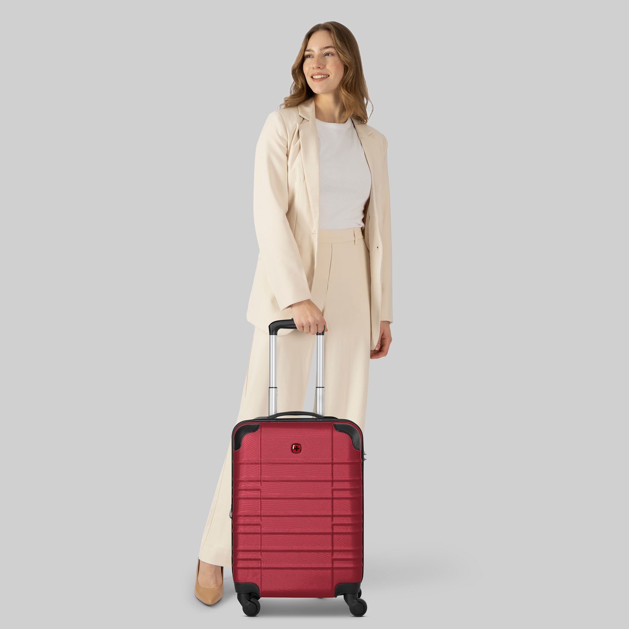 Wenger Handgepäck-Trolley Amplar Evo, 4 Rollen, ABS