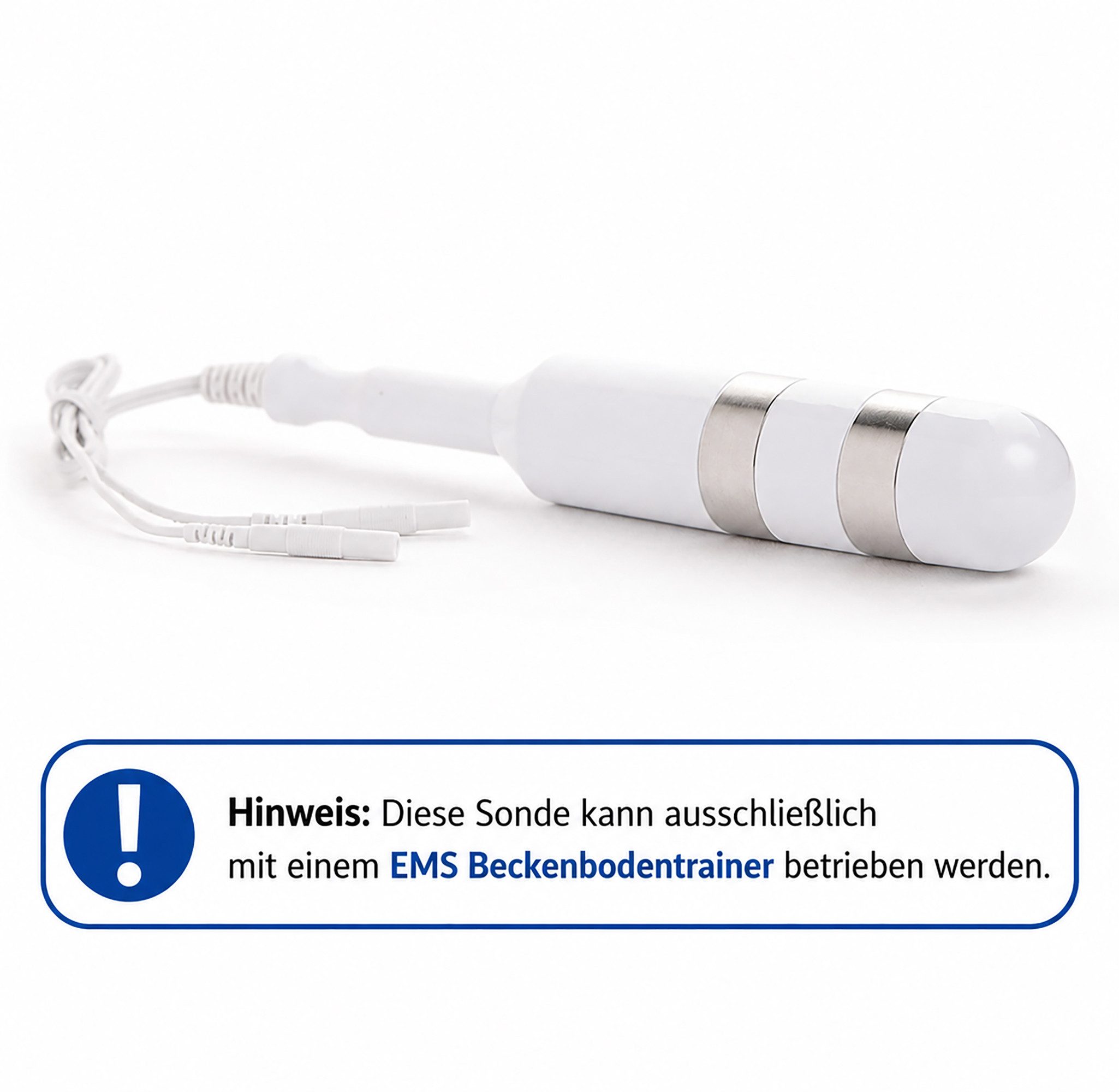 Axion Beckenboden-Elektrostimulationsgerät Vaginalsonde STIM-PRO 3 zur EMS-Behandlung von Inkontinenz, (EMS Gerät erforderlich)