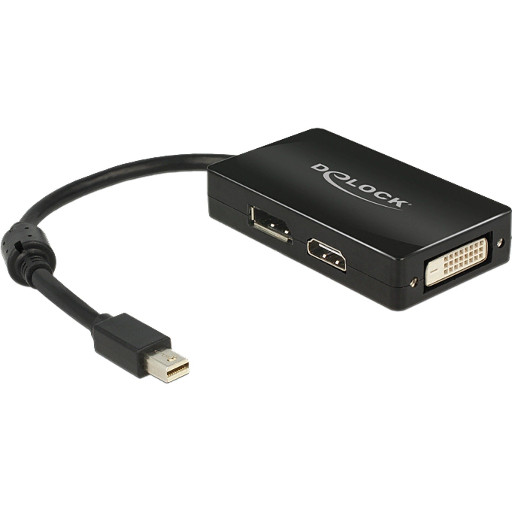 Delock DeLOCK Adapter MiniDisplayport > DisplayPort / Audio- & Video-Adapter