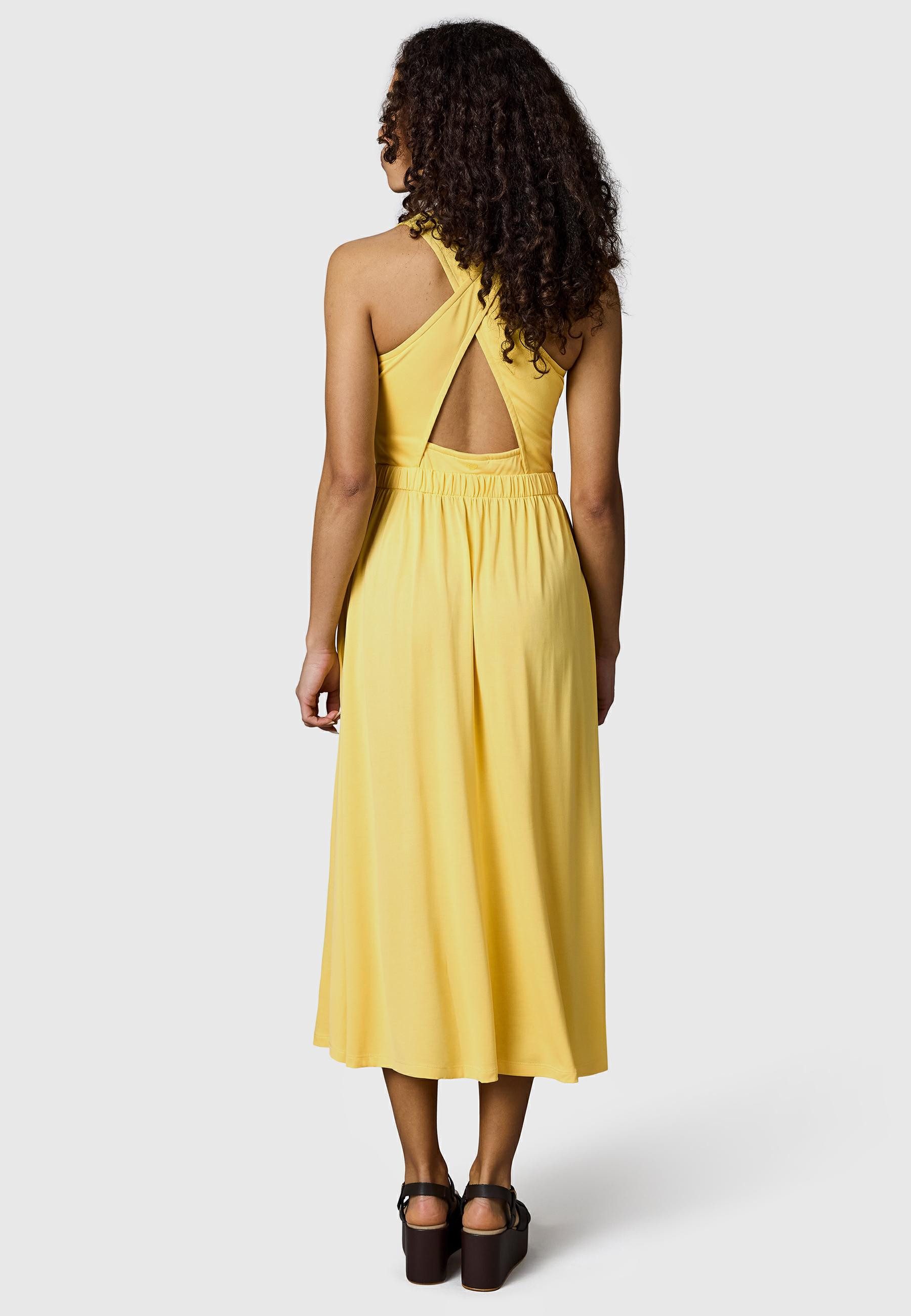 Ragwear Shirtkleid Mauglia YOUMODO Sommerkleid mit Trägern und Taillenzugband
