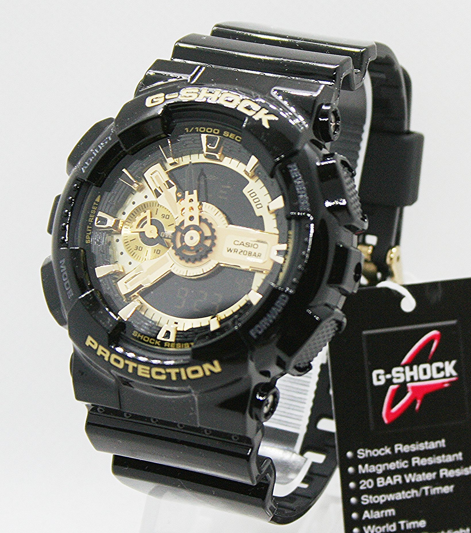 CASIO G-SHOCK Quarzuhr Casio G Shock Herrenuhr GA-110GB-1AER, (1-tlg) günstig online kaufen