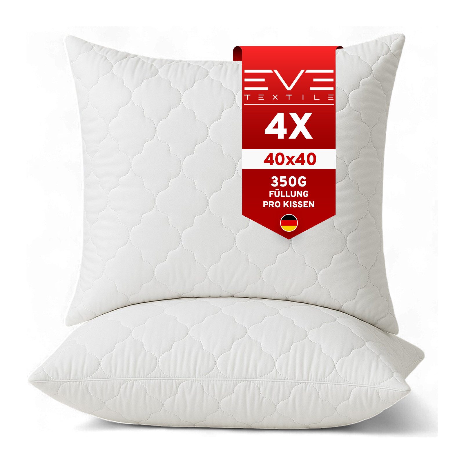 Eve Textile GmbH Kopfkissen Diamond-Plus Steppkissen günstig online kaufen
