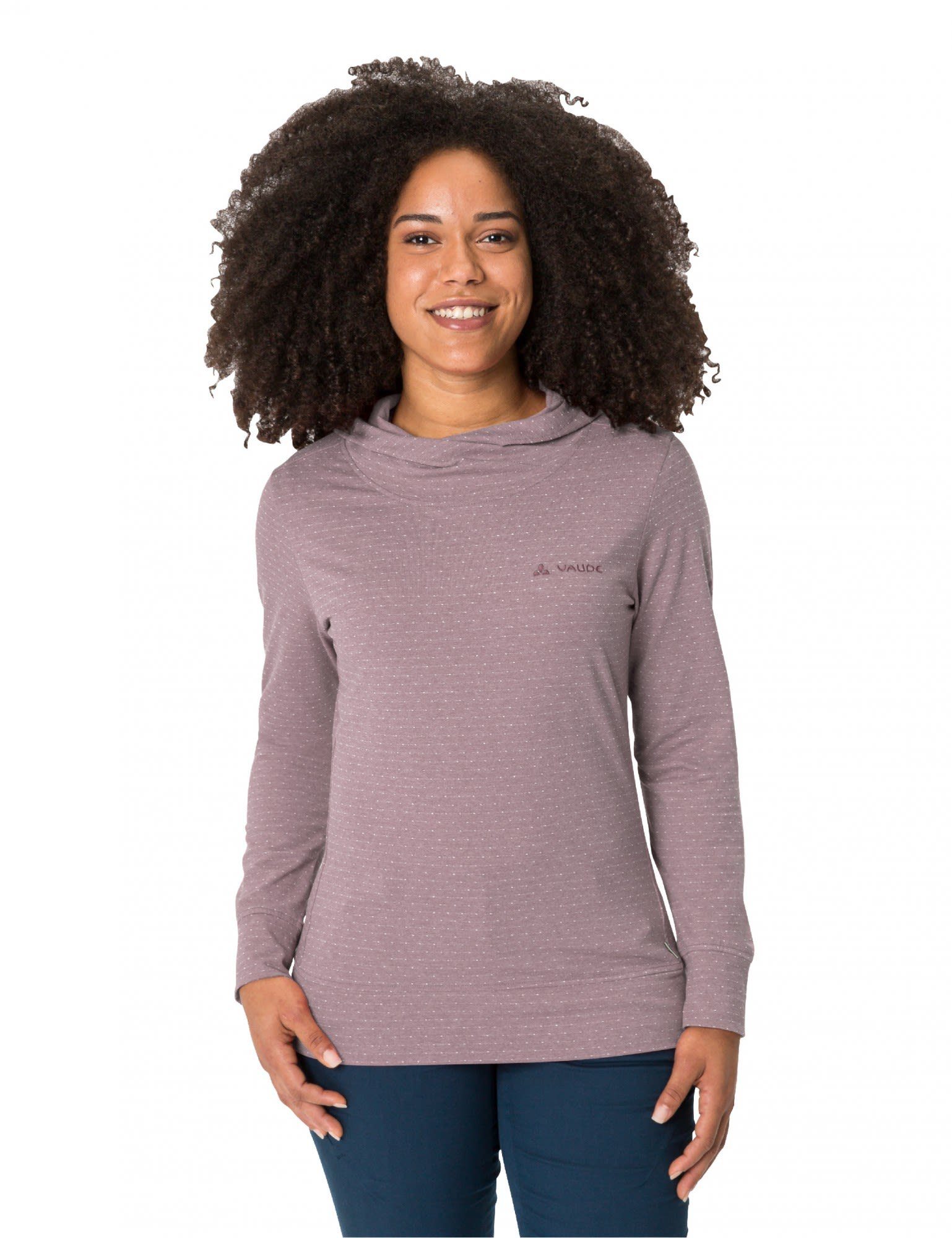 Pullover Tuenno Vaude Damen Dusk Lilac Sweater Fleecepullover VAUDE Womens