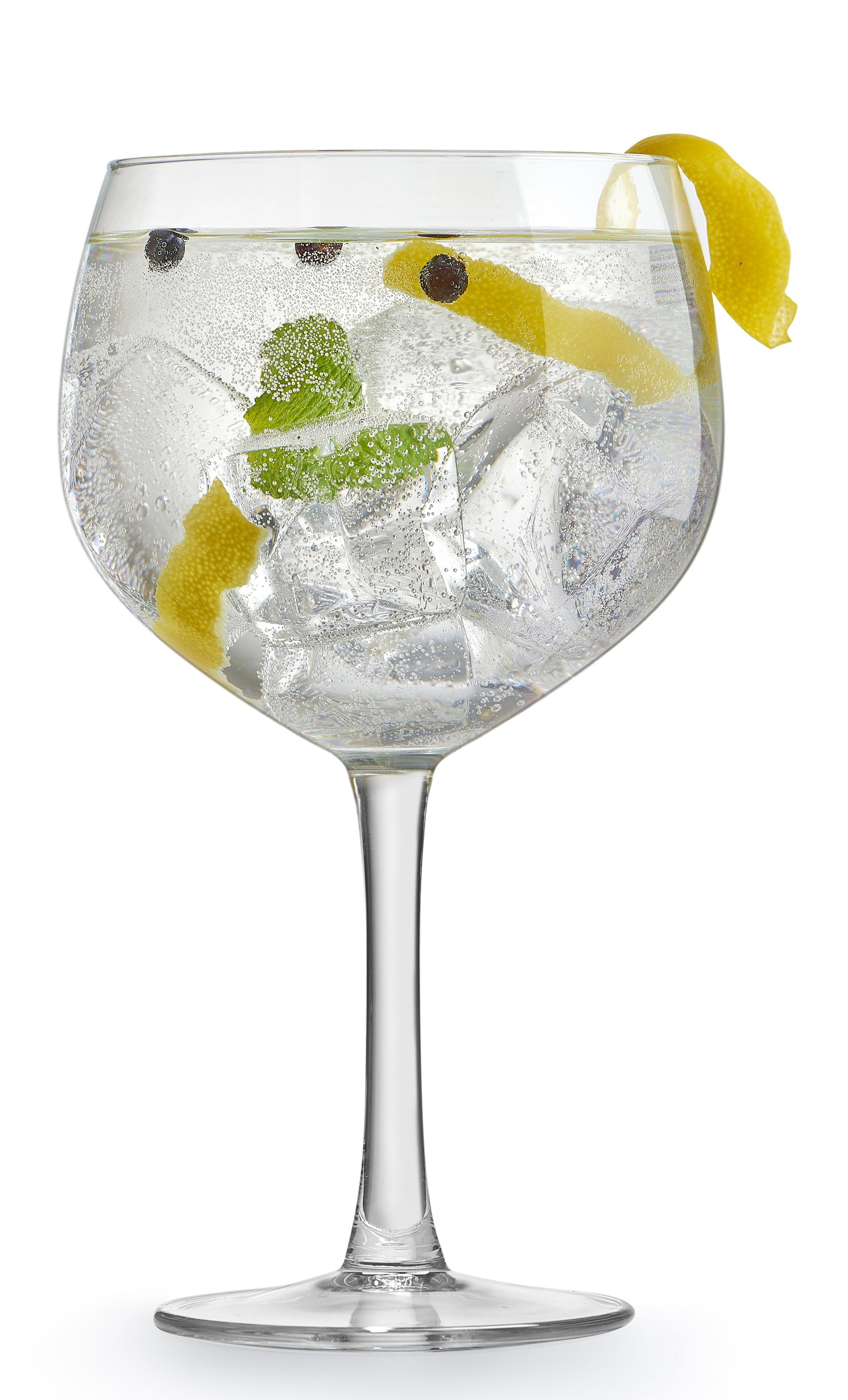van Well Cocktailglas Gin Tonic, Glas, 650 ml, im Geschenkkarton, 4-teilig
