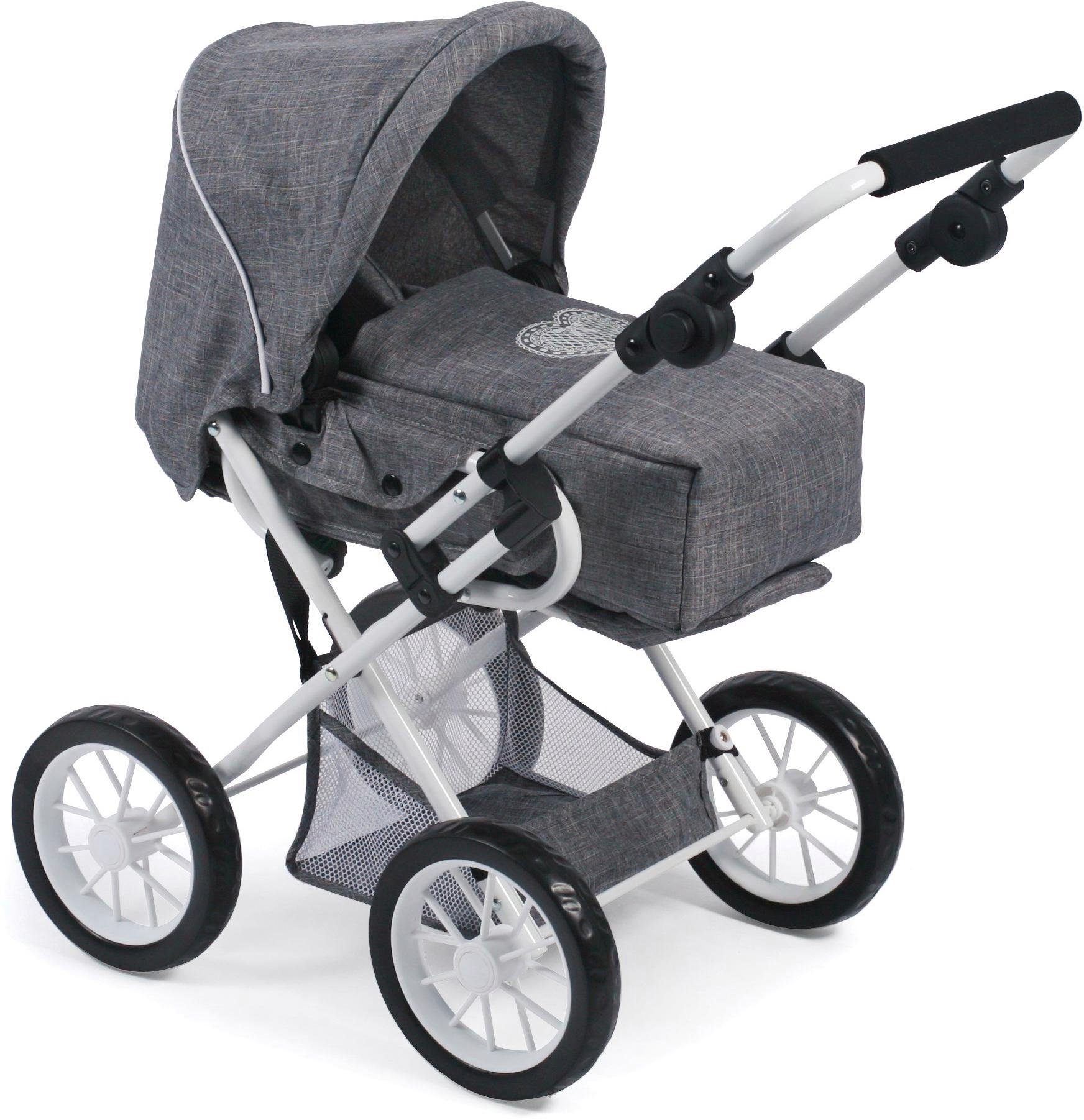 CHIC2000 Kombi-Puppenwagen Leni, Jeans Grey, mit günstig online kaufen