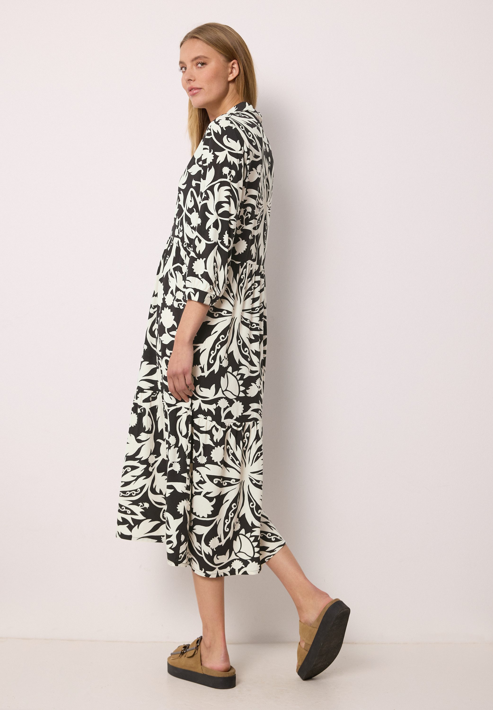 STREET ONE STUDIO Jerseykleid mit Volant
