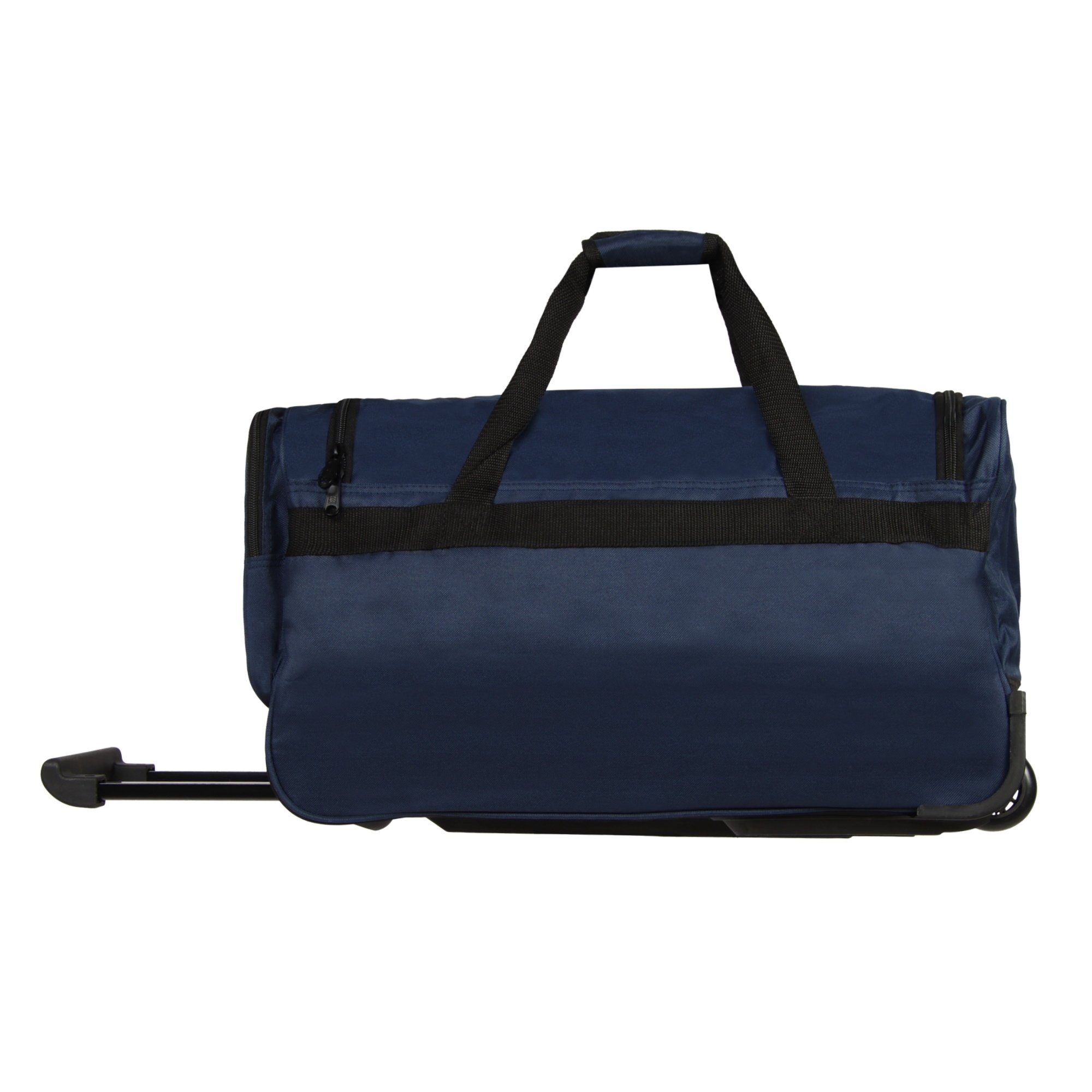 HTI-Living Reisetasche (1-tlg), Trolleybag Rollen auf 55 Blau Reisetasche