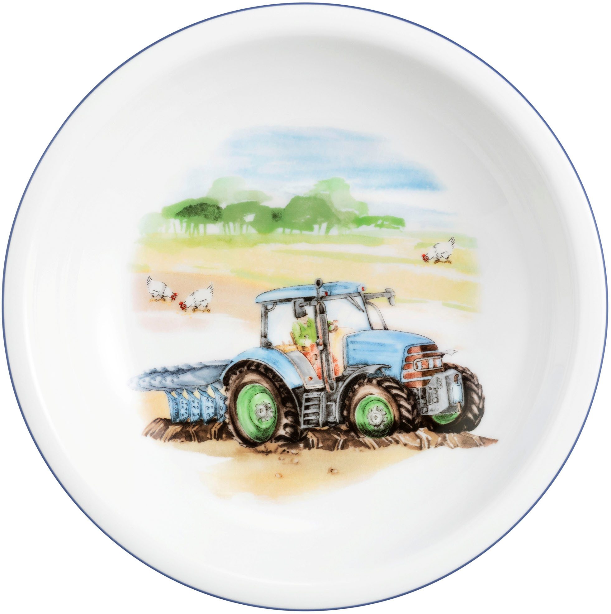 Seltmann Weiden Suppenteller Compact - Mein Traktor, (1 St), rund 20 cm