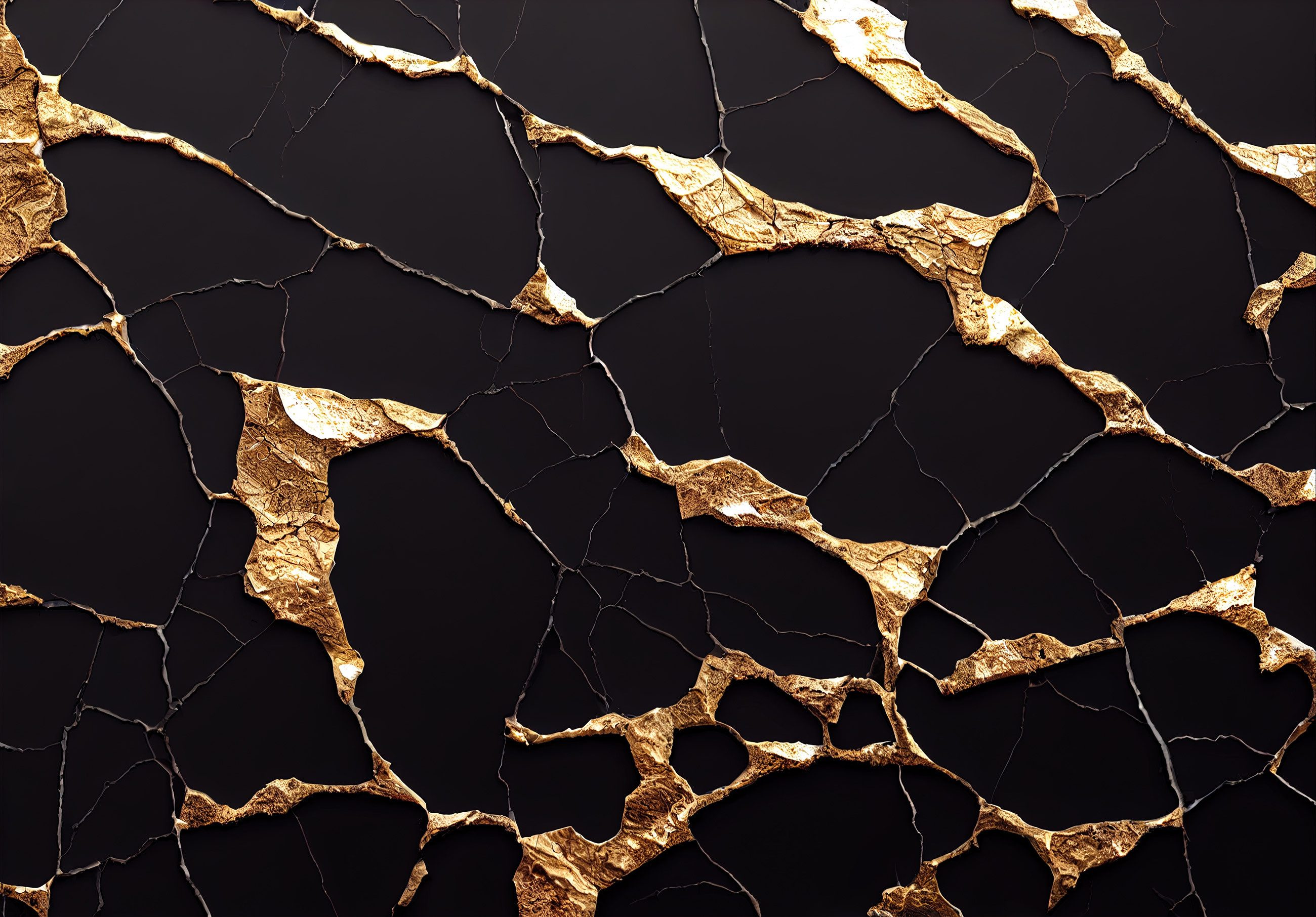 Wallarena Fototapete Marmor Struktur Gold Struktur günstig online kaufen