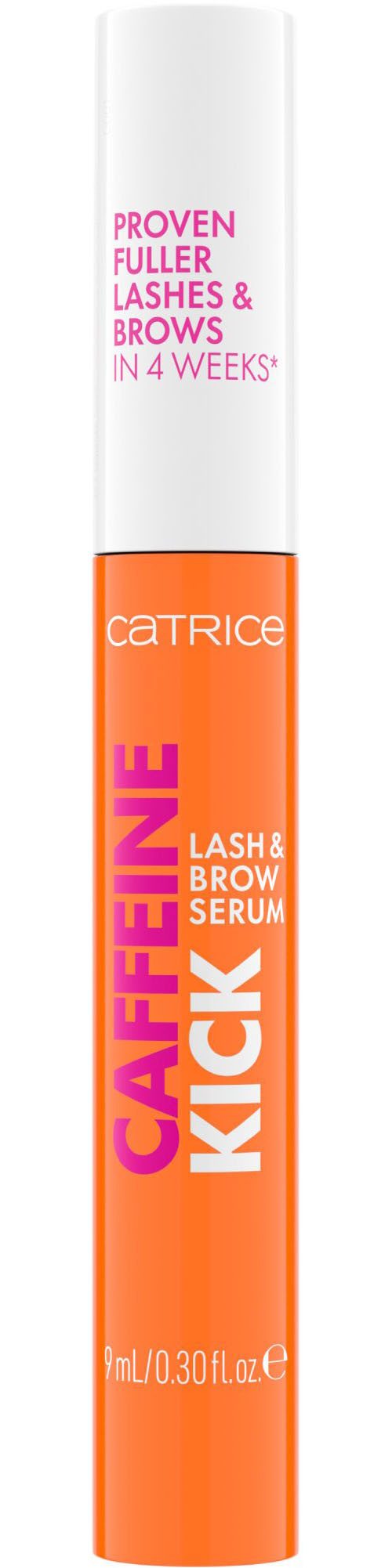 Catrice Wimpernserum Caffeine Kick Lash & Brow Serum, 3-tlg., mit Koffein