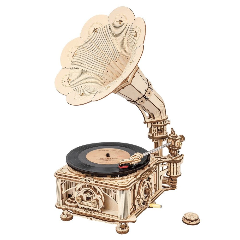 ROKR 3D-Puzzle Classical Gramophone (Electric Version), 424 Puzzleteile günstig online kaufen