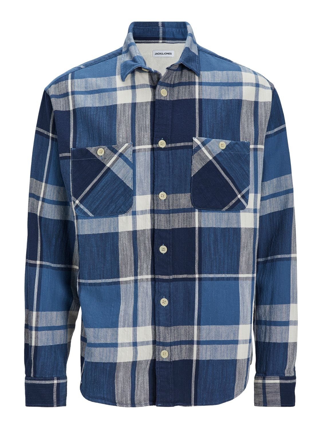Jack & Jones Langarmhemd JJEMICHAEL OVERSHIRT günstig online kaufen