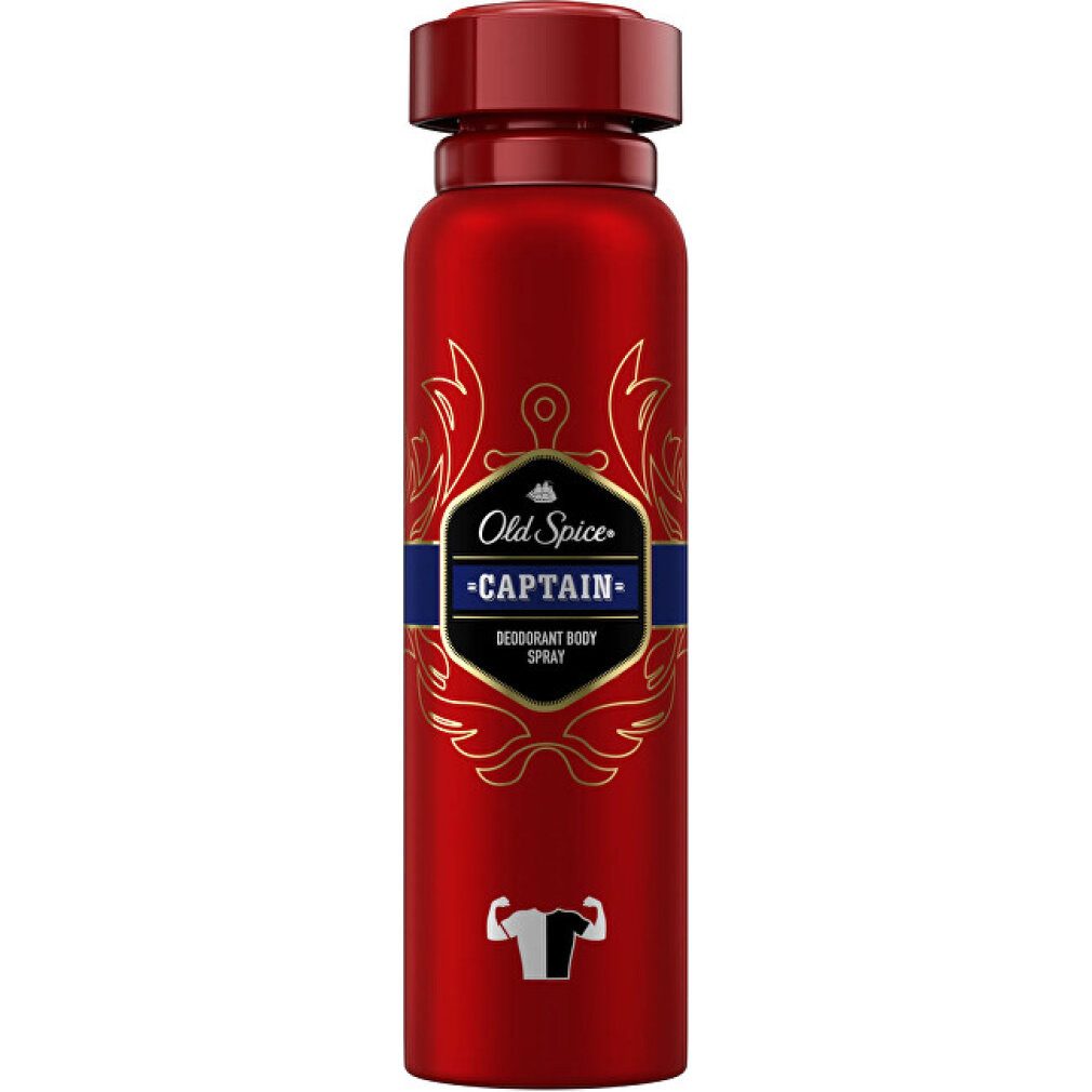 Old Spice Deo-Spray Deospray Kapitän (Deodorant Body Spray) 150 ml
