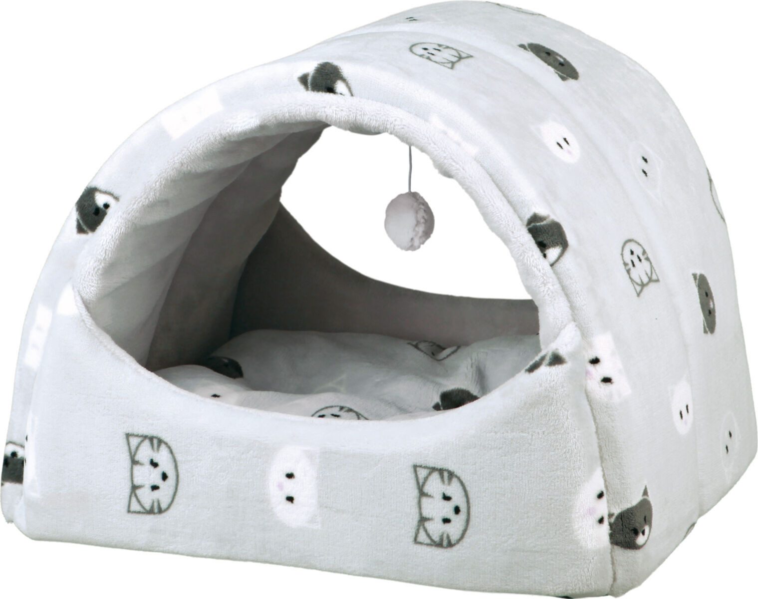 TRIXIE Schlafhöhle Höhle Mimi - grau - 42 × 35 × 35 cm